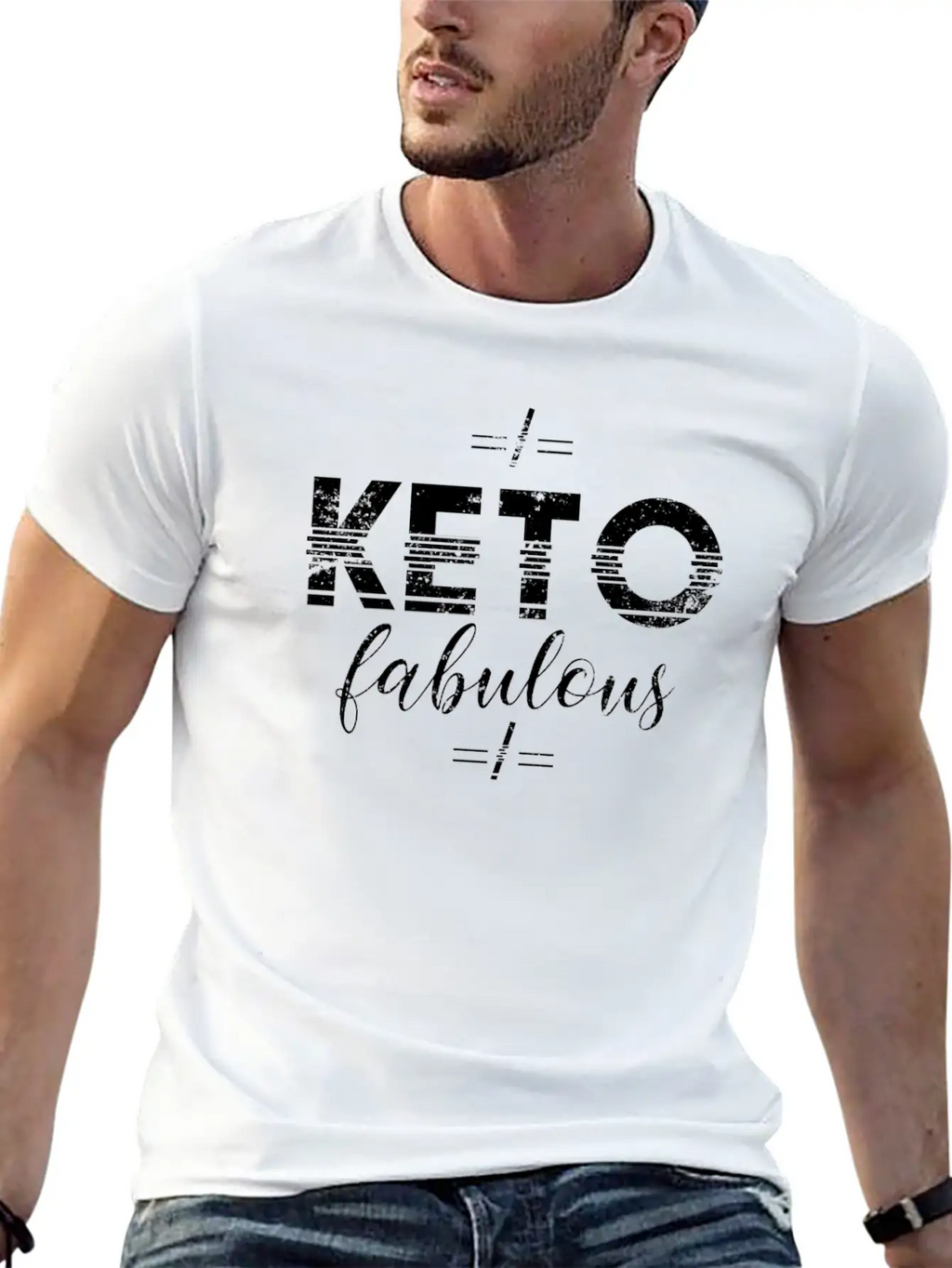 Keto Lifestyle Breathable Soft Cotton T-Shirt – Timeless Casual Look
