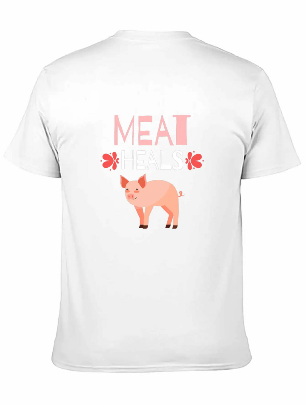 KETO / LOW CARB DIET: Meat Heals Breathable Soft Cotton T-Shirt – Timeless Casual Look