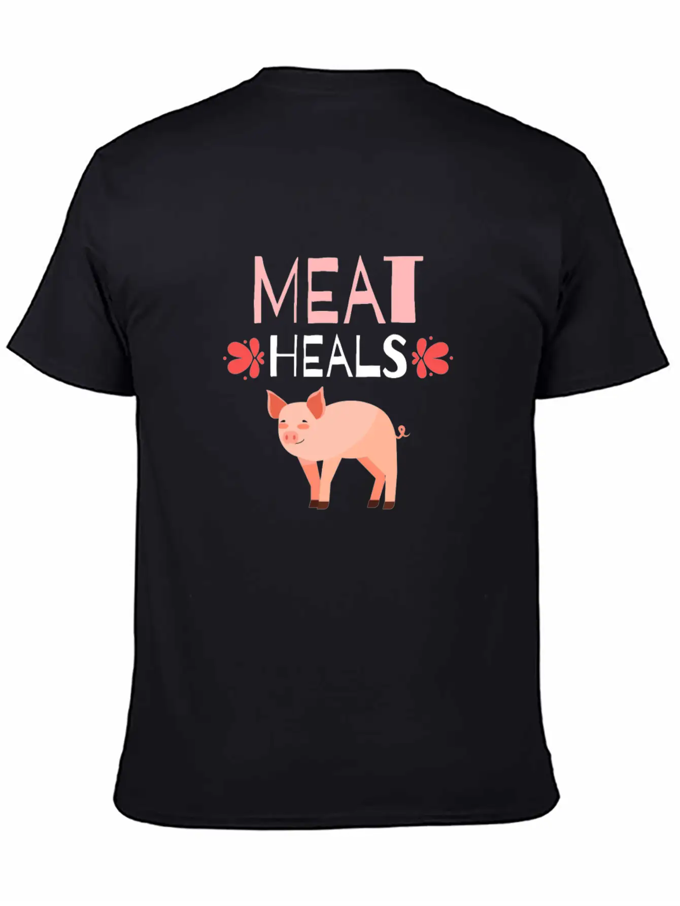 KETO / LOW CARB DIET: Meat Heals Breathable Soft Cotton T-Shirt – Timeless Casual Look