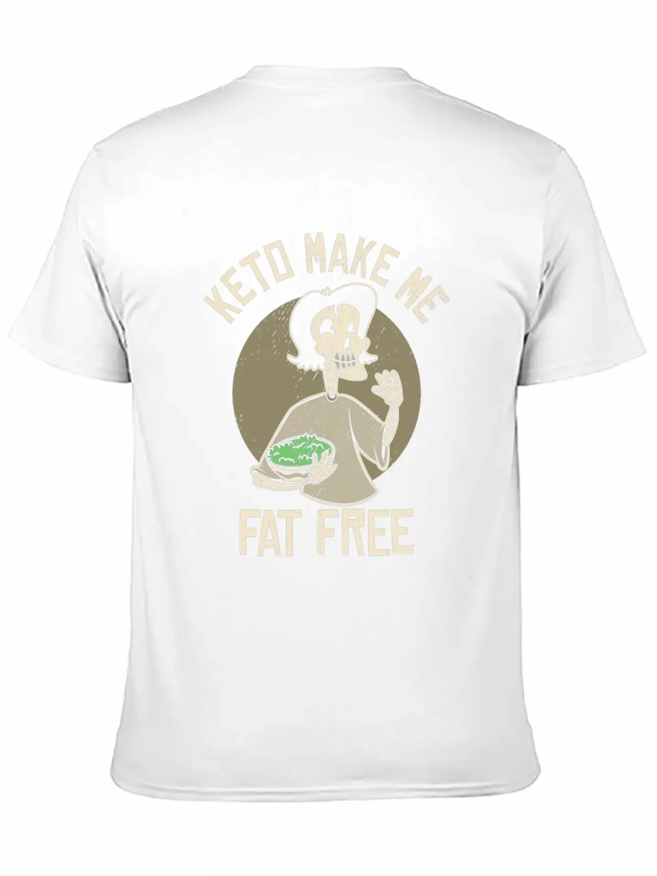 Keto Nutritionist Diet Ketogenic Food Weight Loss Breathable Soft Cotton T-Shirt – Timeless Casual Look