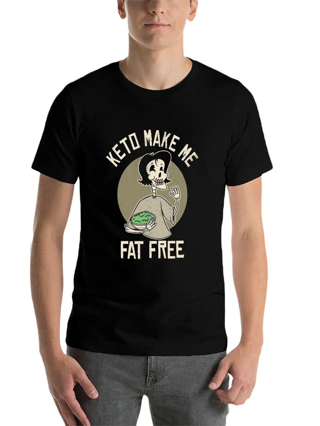 Keto Nutritionist Diet Ketogenic Food Weight Loss Breathable Soft Cotton T-Shirt – Timeless Casual Look