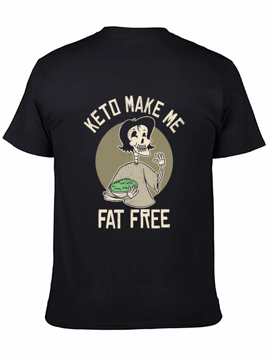 Keto Nutritionist Diet Ketogenic Food Weight Loss Breathable Soft Cotton T-Shirt – Timeless Casual Look