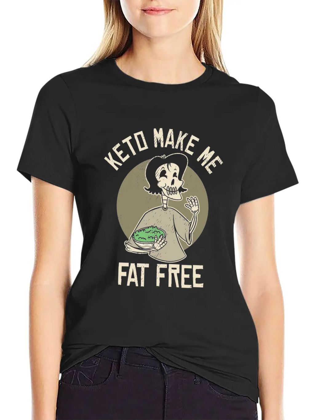 Keto Nutritionist Diet Ketogenic Food Weight Loss Breathable Soft Cotton T-Shirt – Timeless Casual Look