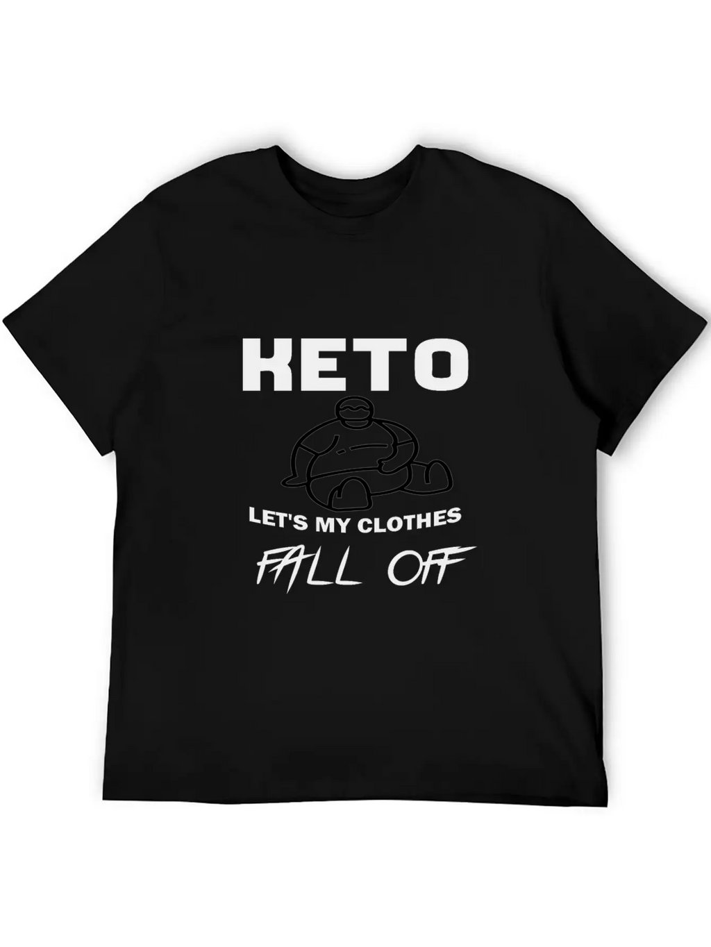 Keto Unisex Short Sleeve Soft Cotton T-Shirt – Casual Everyday Wear