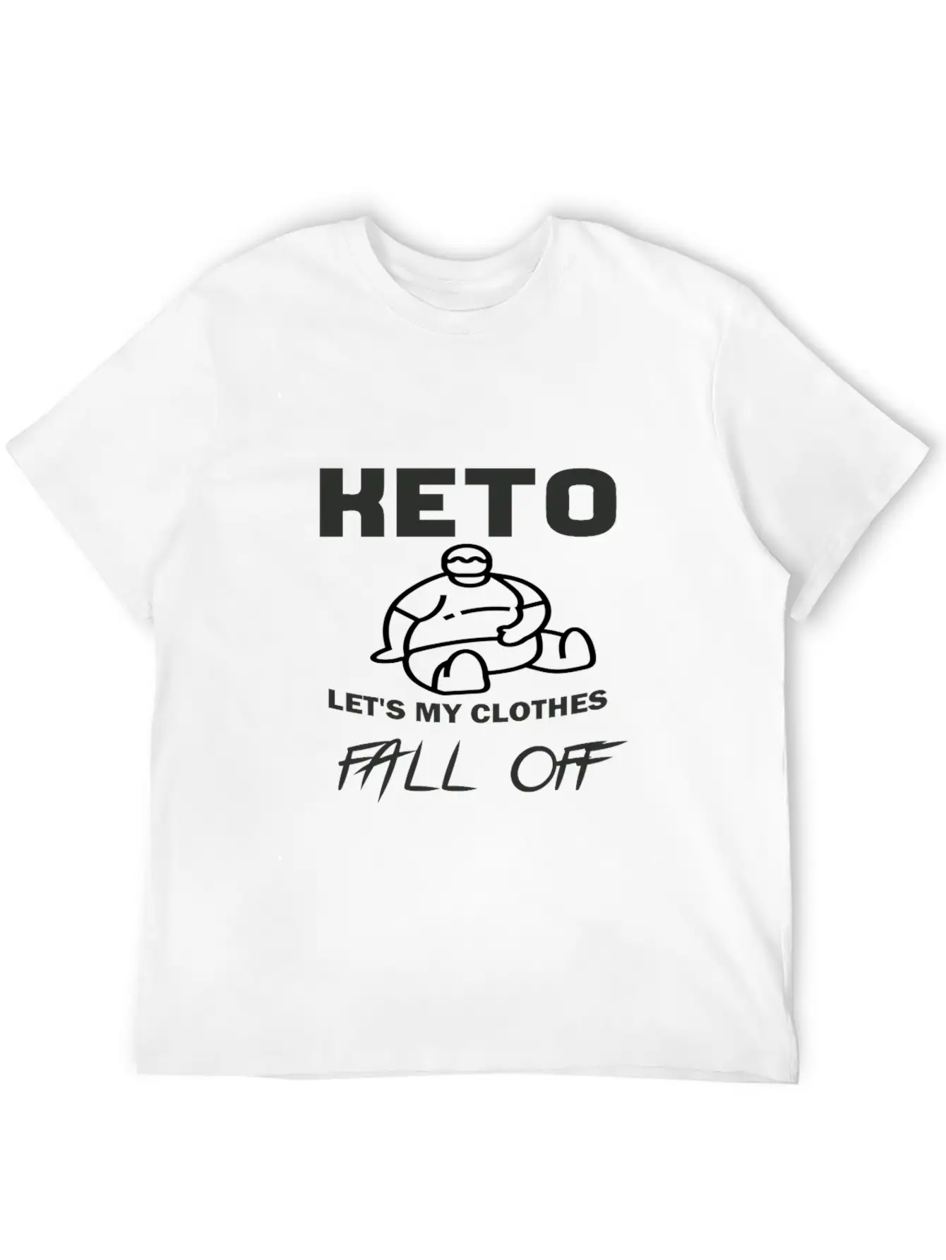 Keto Unisex Short Sleeve Soft Cotton T-Shirt – Casual Everyday Wear