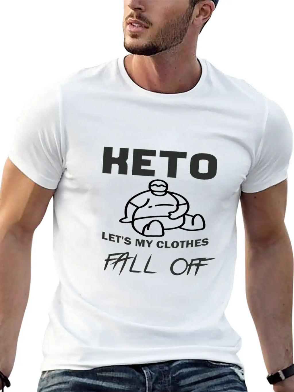 Keto Unisex Short Sleeve Soft Cotton T-Shirt – Casual Everyday Wear