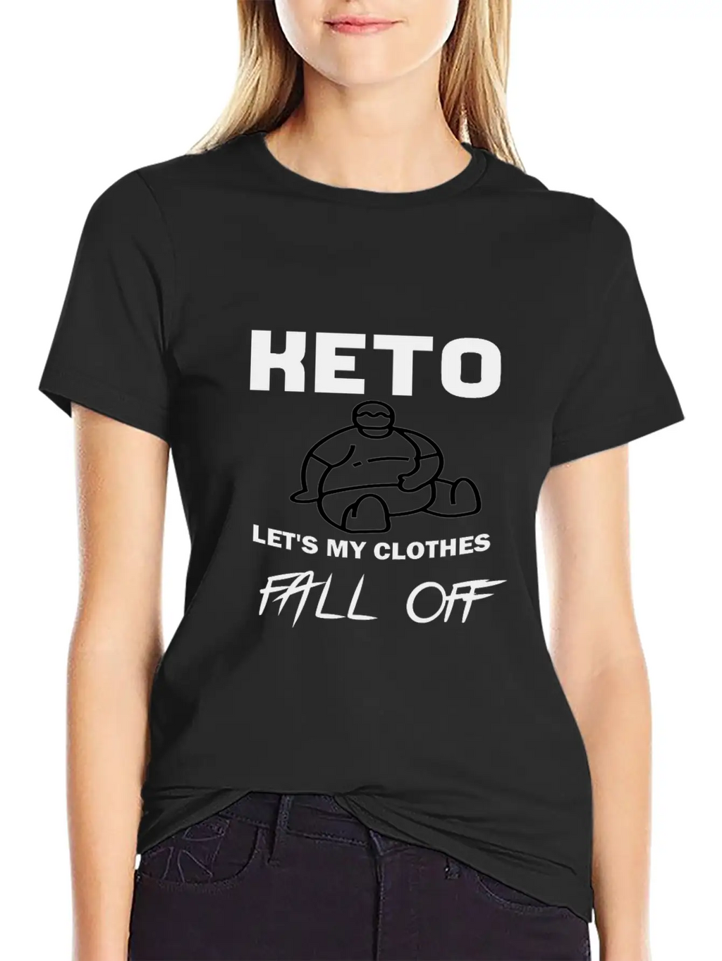 Keto Unisex Short Sleeve Soft Cotton T-Shirt – Casual Everyday Wear