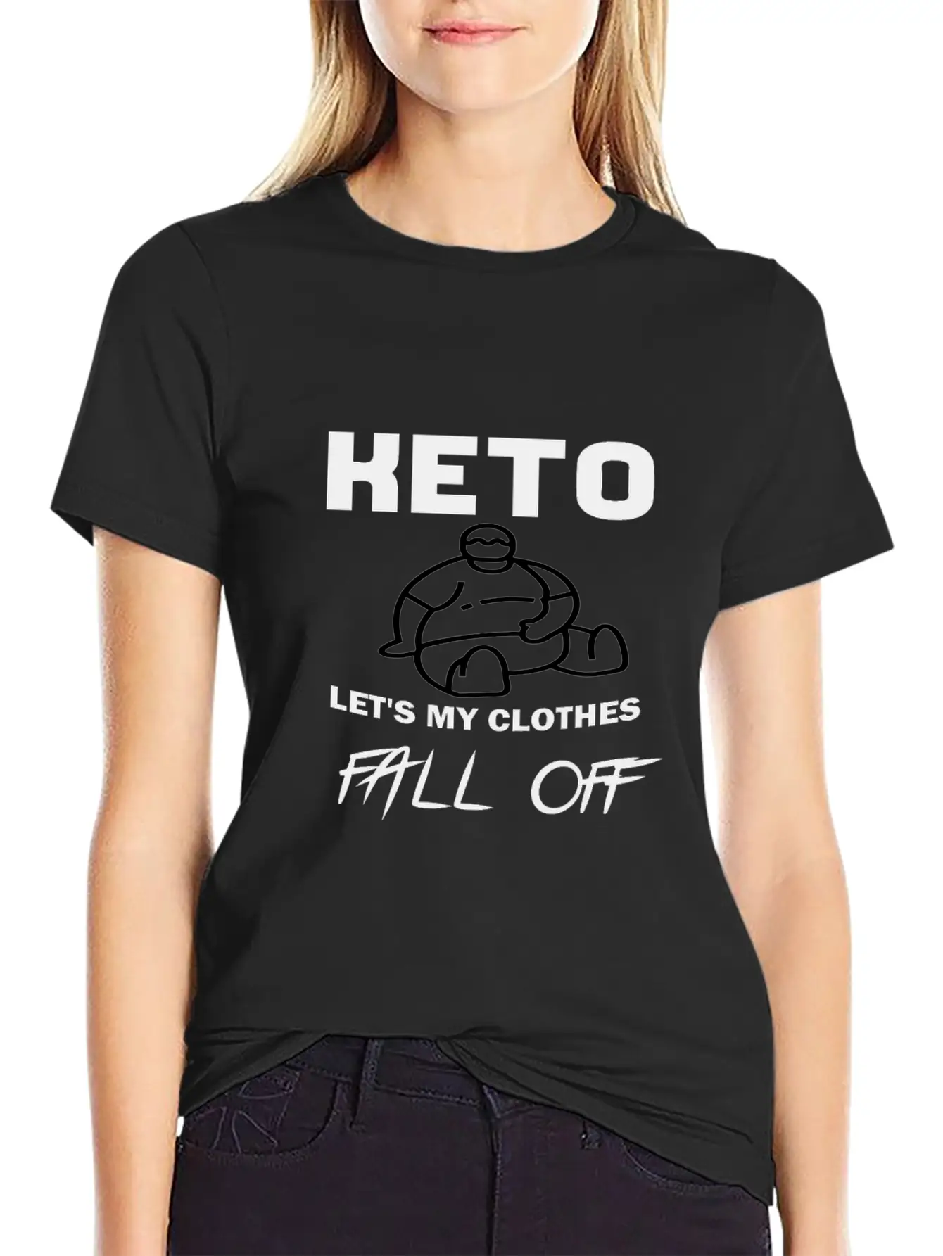 Keto Unisex Short Sleeve Soft Cotton T-Shirt – Casual Everyday Wear