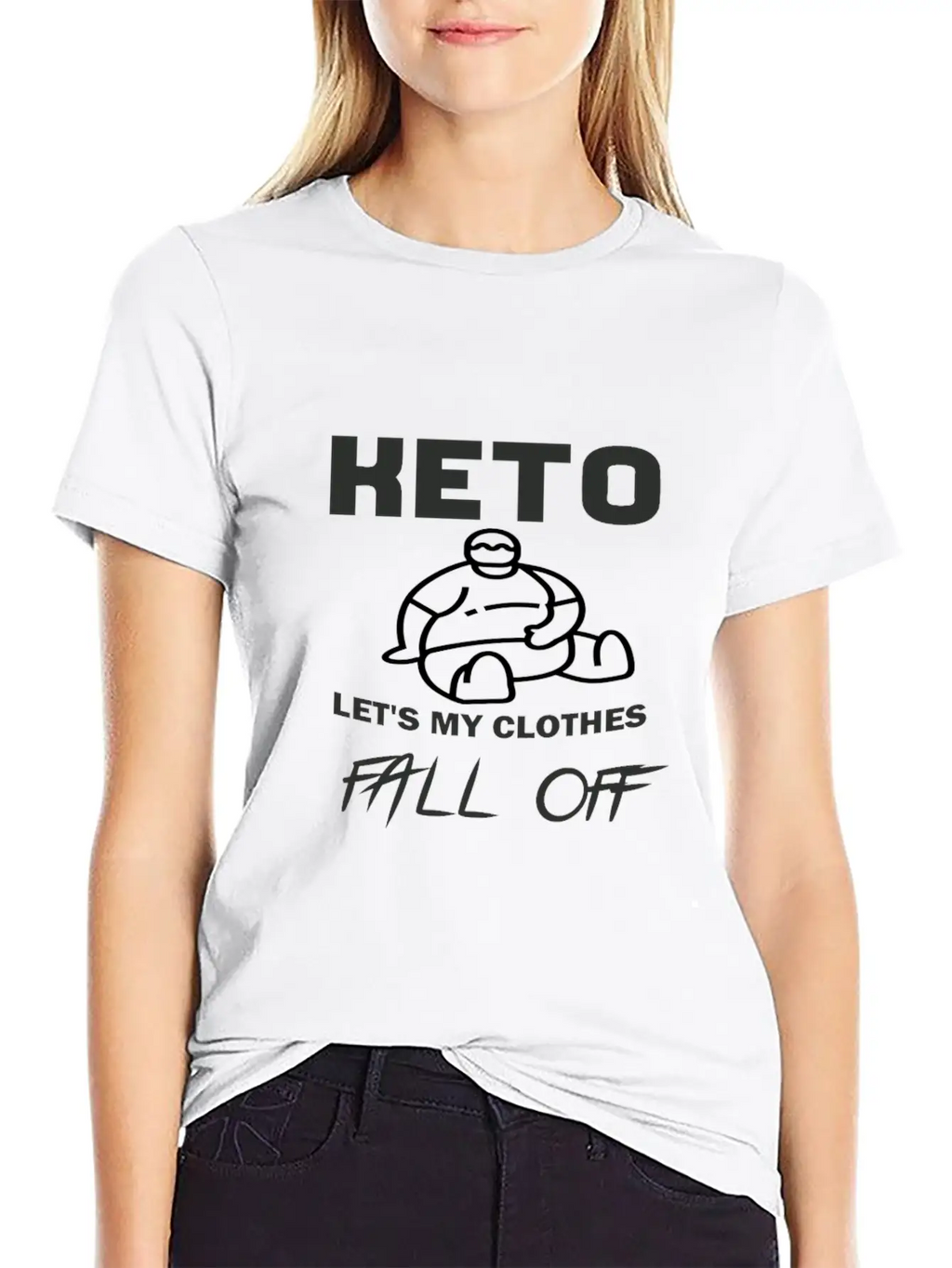 Keto Unisex Short Sleeve Soft Cotton T-Shirt – Casual Everyday Wear