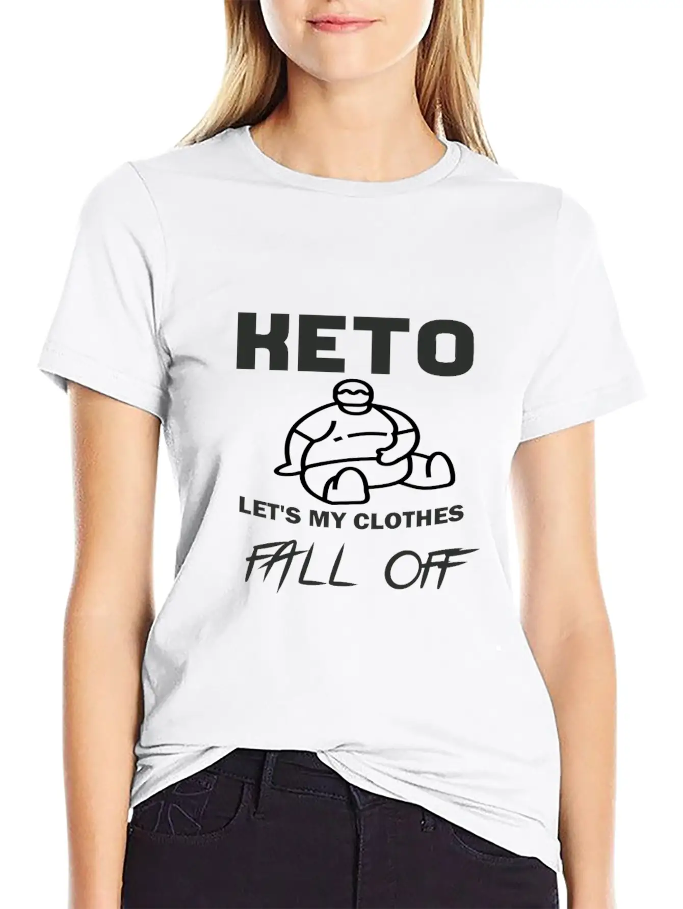 Keto Unisex Short Sleeve Soft Cotton T-Shirt – Casual Everyday Wear