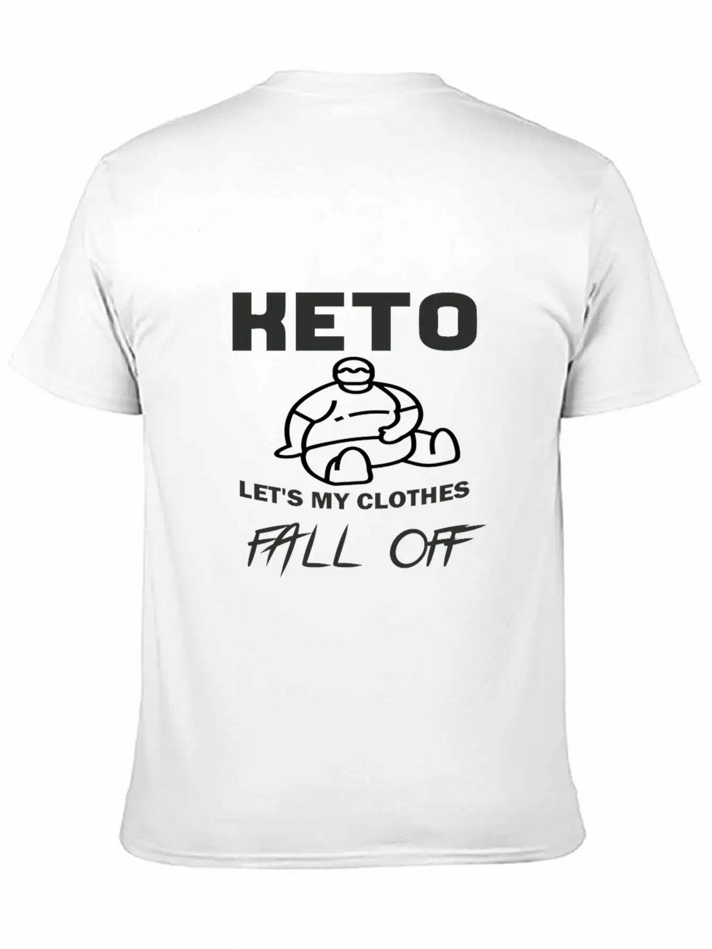 Keto Unisex Short Sleeve Soft Cotton T-Shirt – Casual Everyday Wear