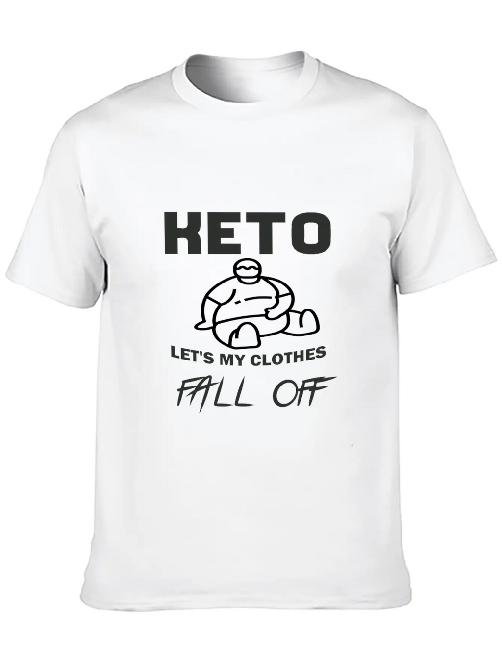 Keto Unisex Short Sleeve Soft Cotton T-Shirt – Casual Everyday Wear