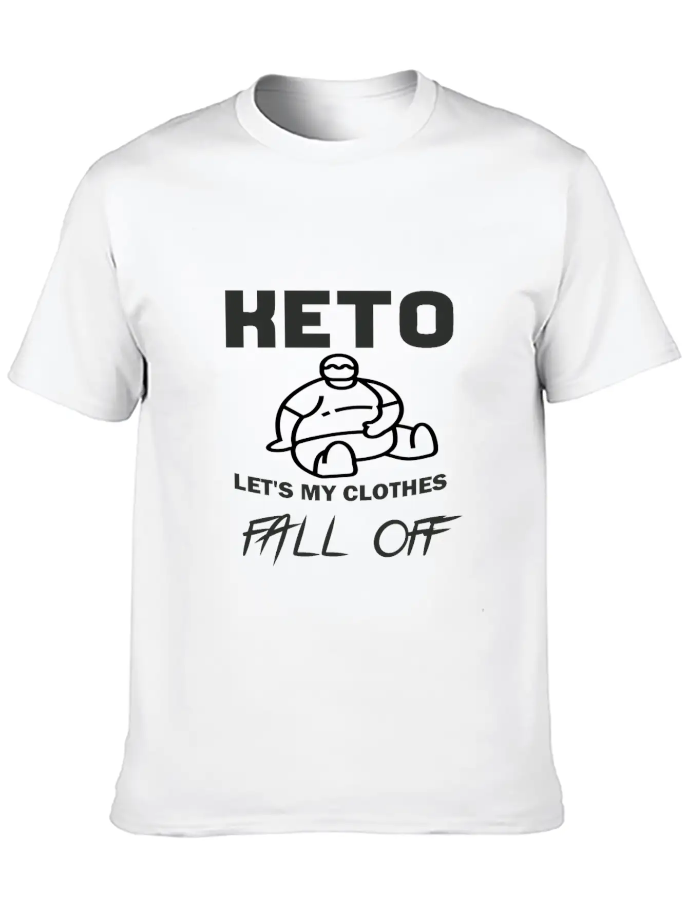 Keto Unisex Short Sleeve Soft Cotton T-Shirt – Casual Everyday Wear