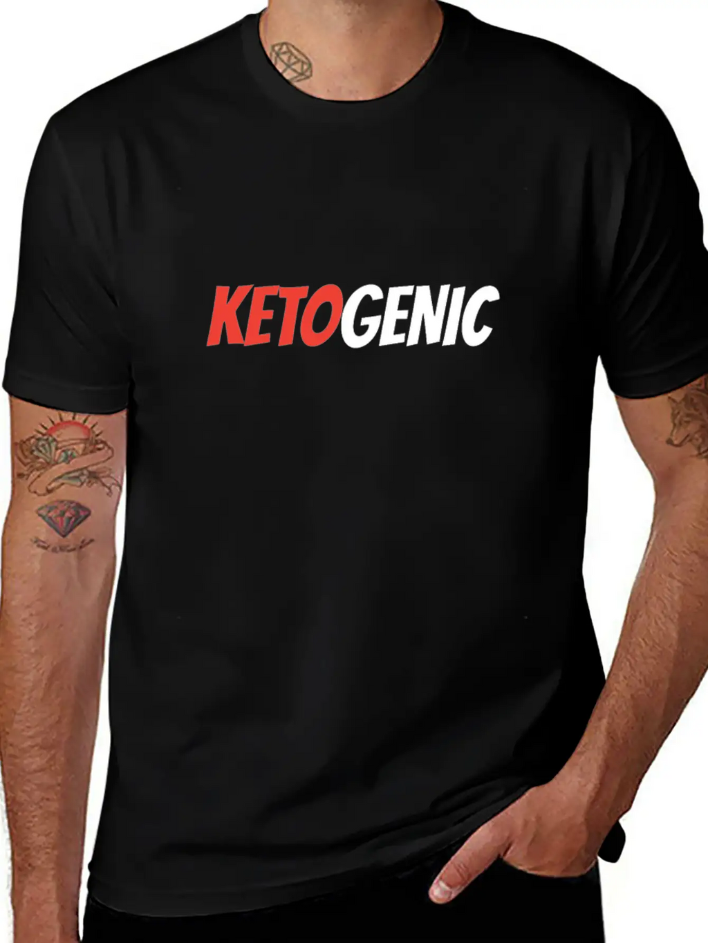 Ketogenic Classic Fit Graphic Tee For Daily Comfort – Unisex Cotton Shirt