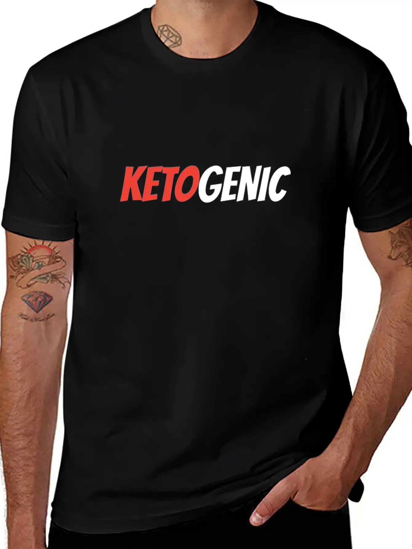 Ketogenic Classic Fit Graphic Tee For Daily Comfort – Unisex Cotton Shirt