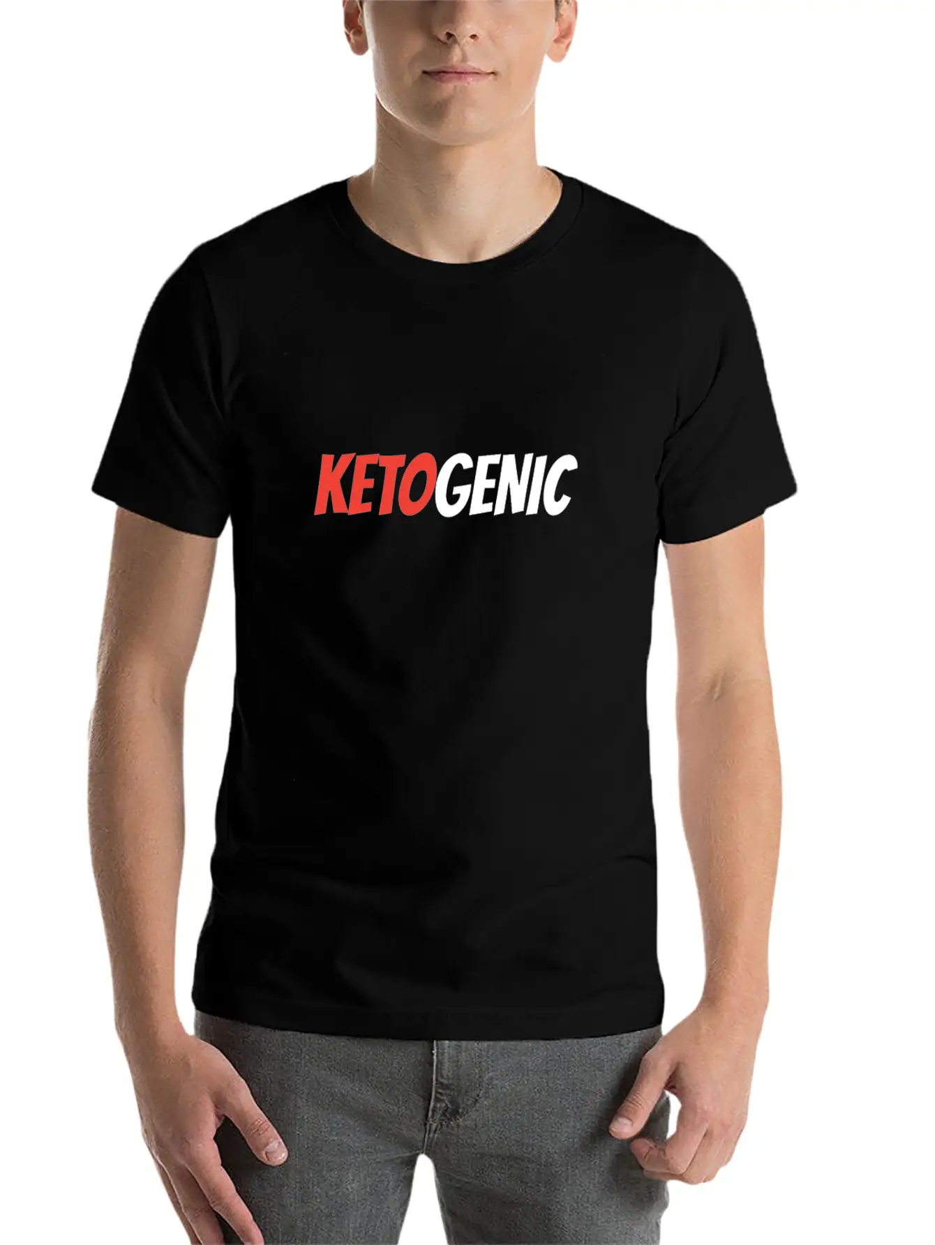 Ketogenic Classic Fit Graphic Tee For Daily Comfort – Unisex Cotton Shirt