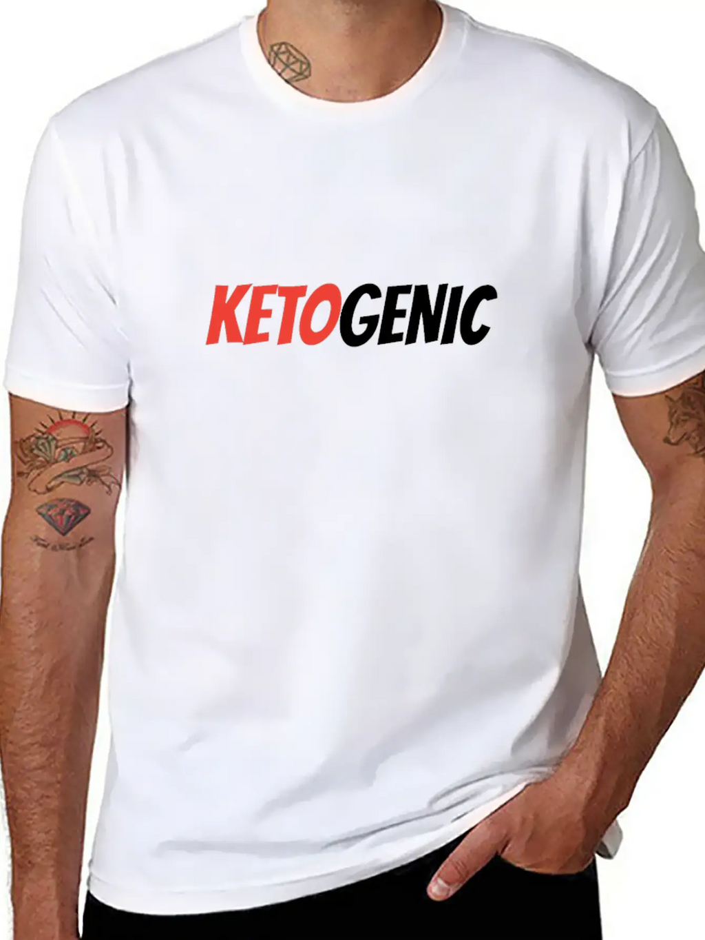 Ketogenic Classic Fit Graphic Tee For Daily Comfort – Unisex Cotton Shirt