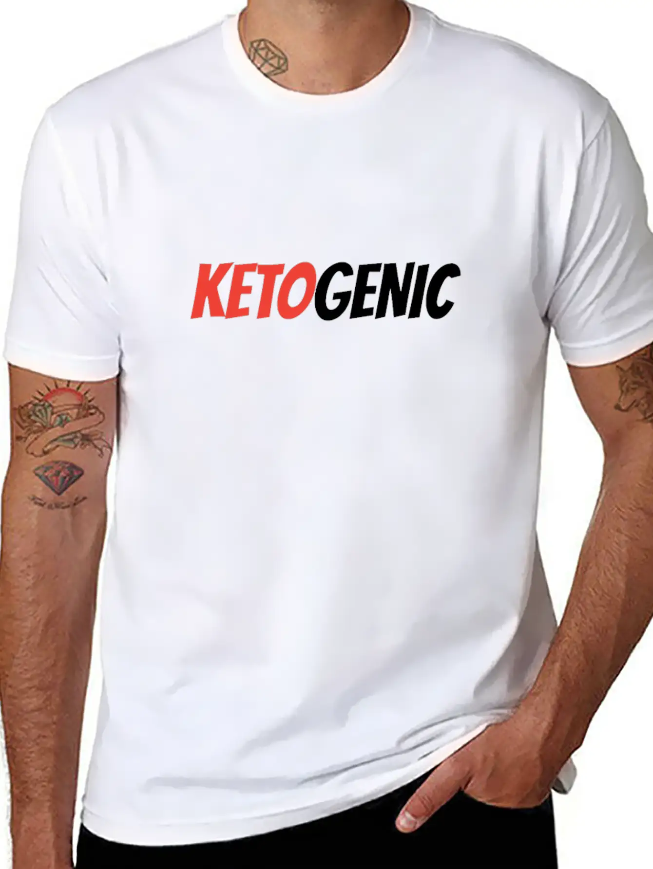 Ketogenic Classic Fit Graphic Tee For Daily Comfort – Unisex Cotton Shirt