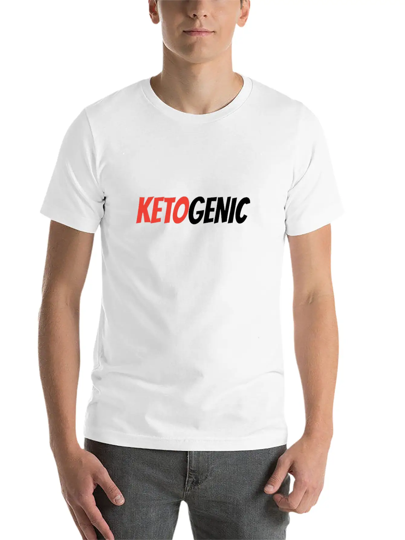 Ketogenic Classic Fit Graphic Tee For Daily Comfort – Unisex Cotton Shirt
