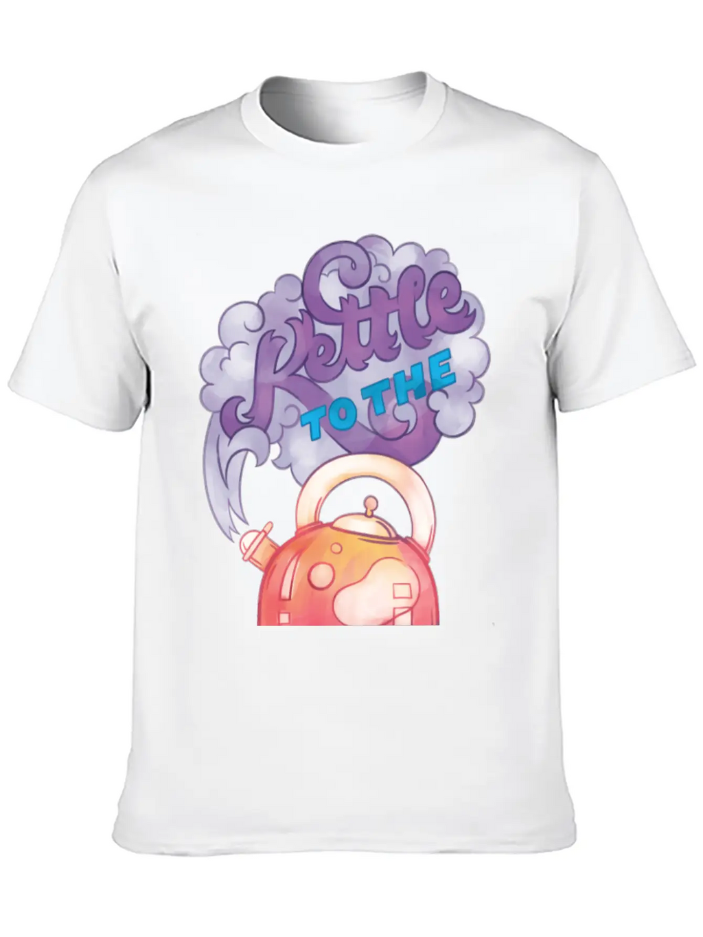 Kettle To The Metal Unisex Short Sleeve Soft Cotton T-Shirt – Casual Everyday Wear