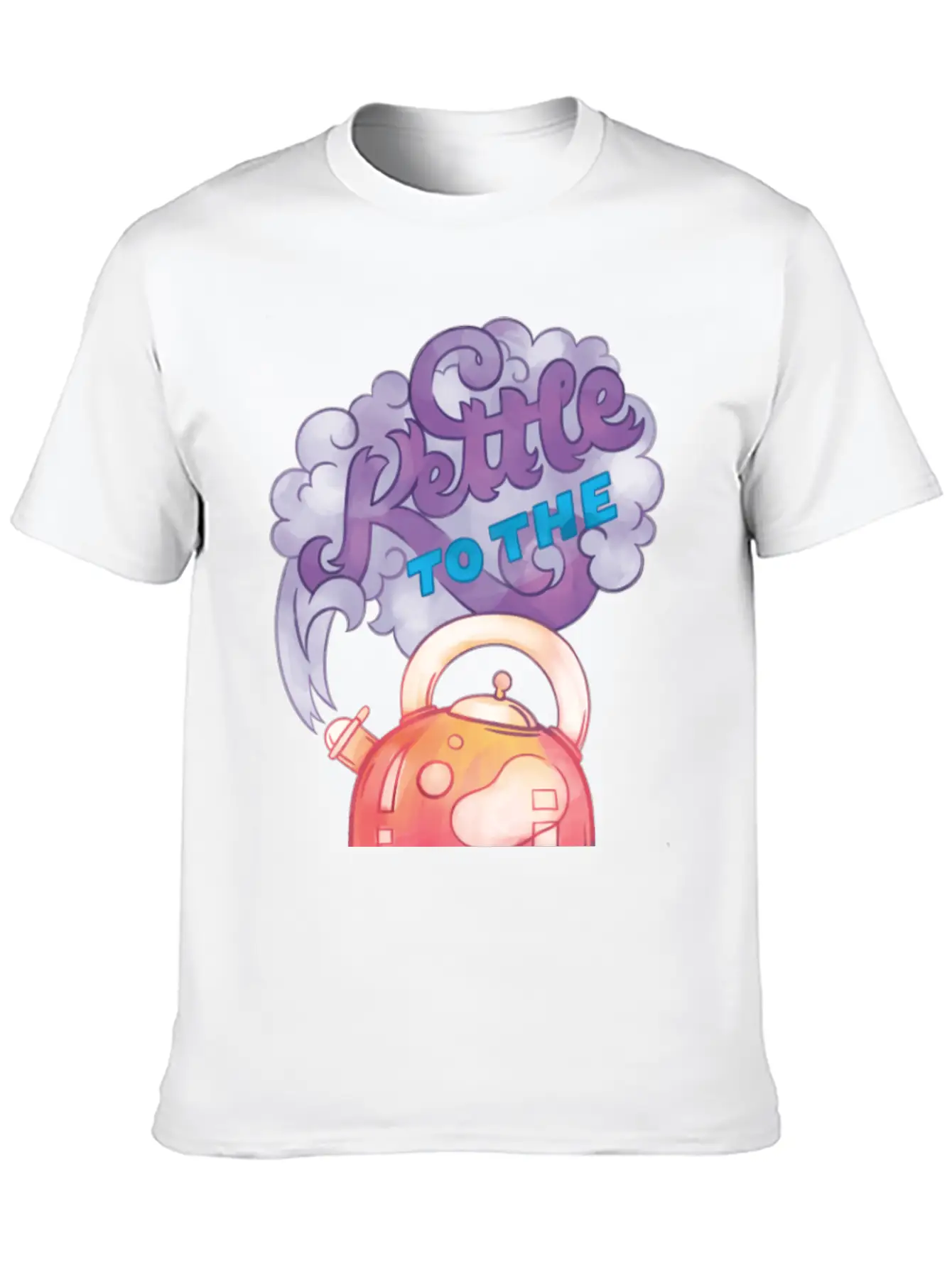Kettle To The Metal Unisex Short Sleeve Soft Cotton T-Shirt – Casual Everyday Wear
