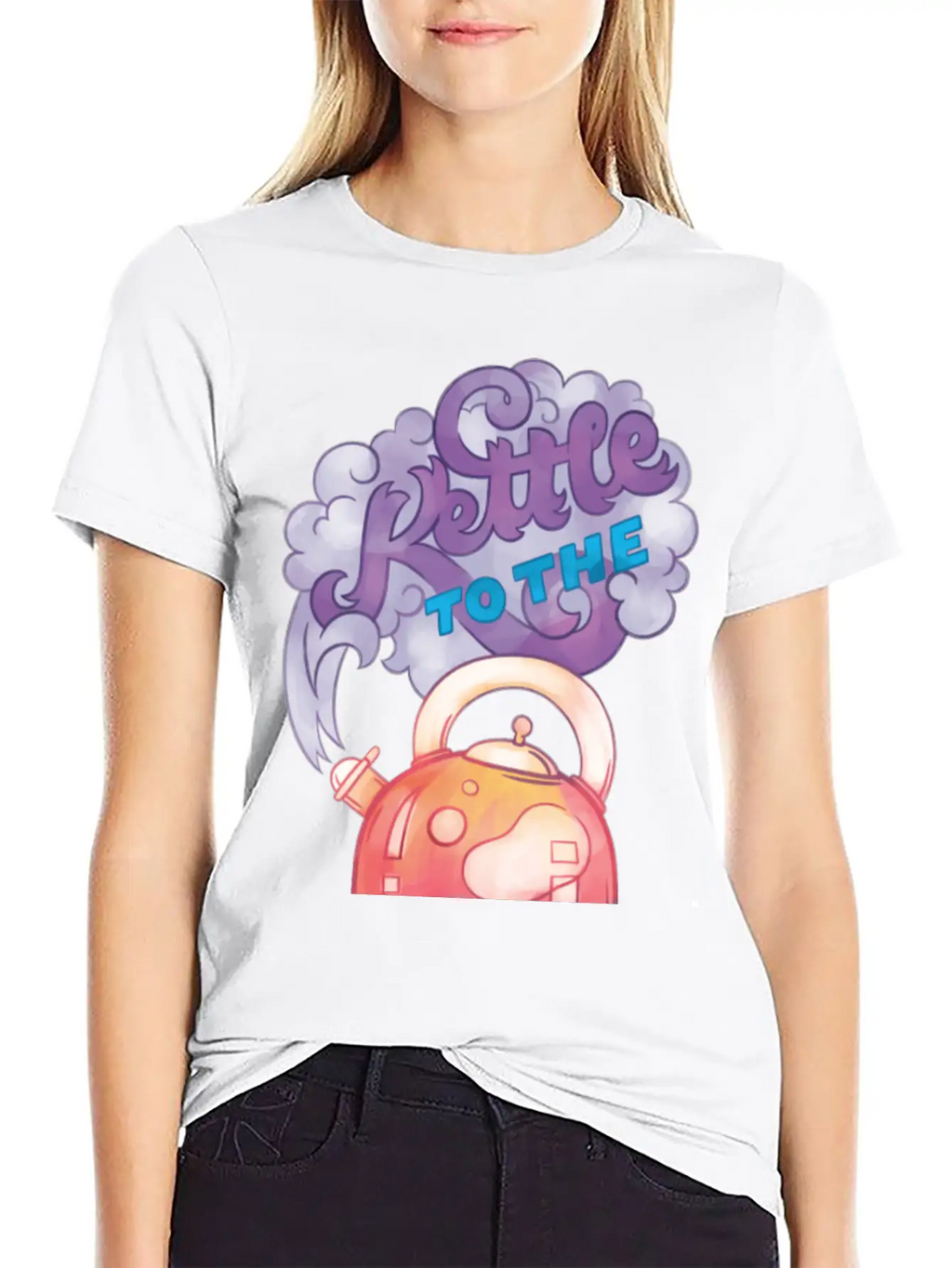 Kettle To The Metal Unisex Short Sleeve Soft Cotton T-Shirt – Casual Everyday Wear