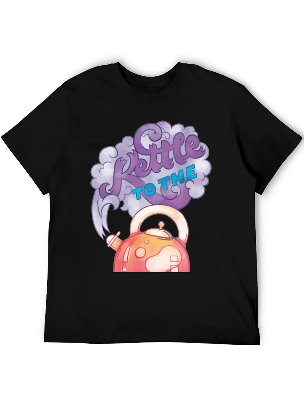 Kettle To The Metal Unisex Short Sleeve Soft Cotton T-Shirt – Casual Everyday Wear