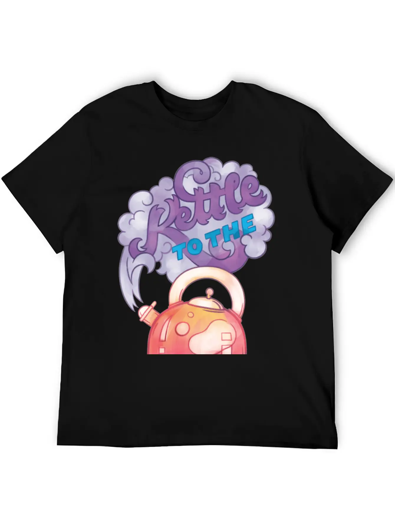 Kettle To The Metal Unisex Short Sleeve Soft Cotton T-Shirt – Casual Everyday Wear