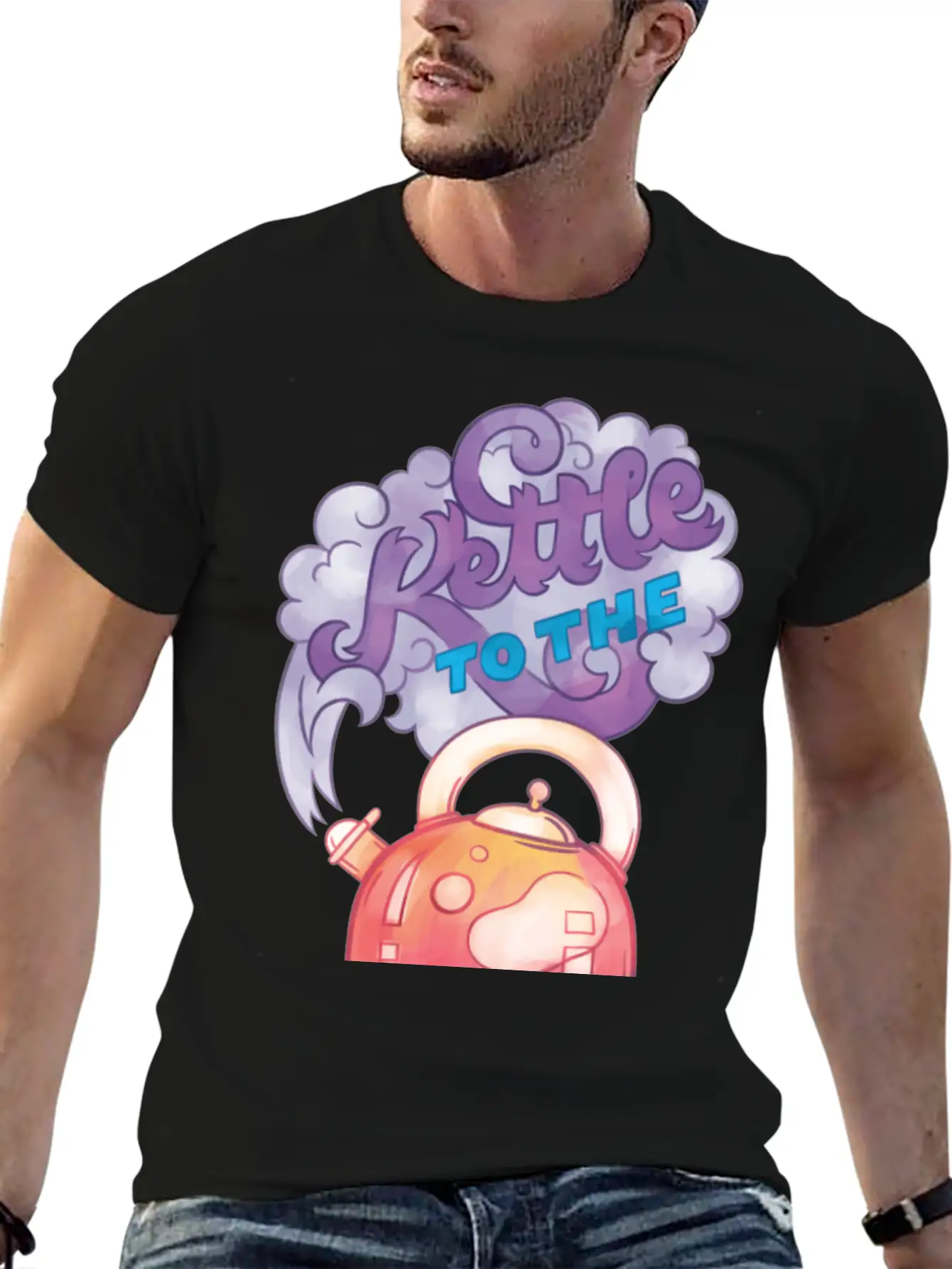 Kettle To The Metal Unisex Short Sleeve Soft Cotton T-Shirt – Casual Everyday Wear