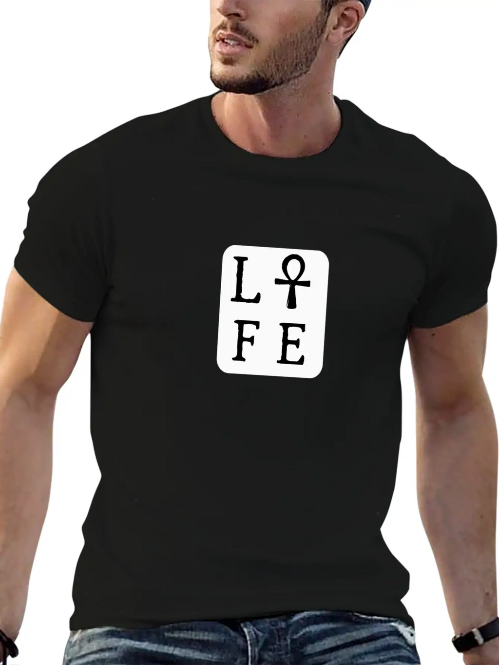 Key Of Life Casual Graphic T-Shirt – Simple And Comfortable Daily Wear