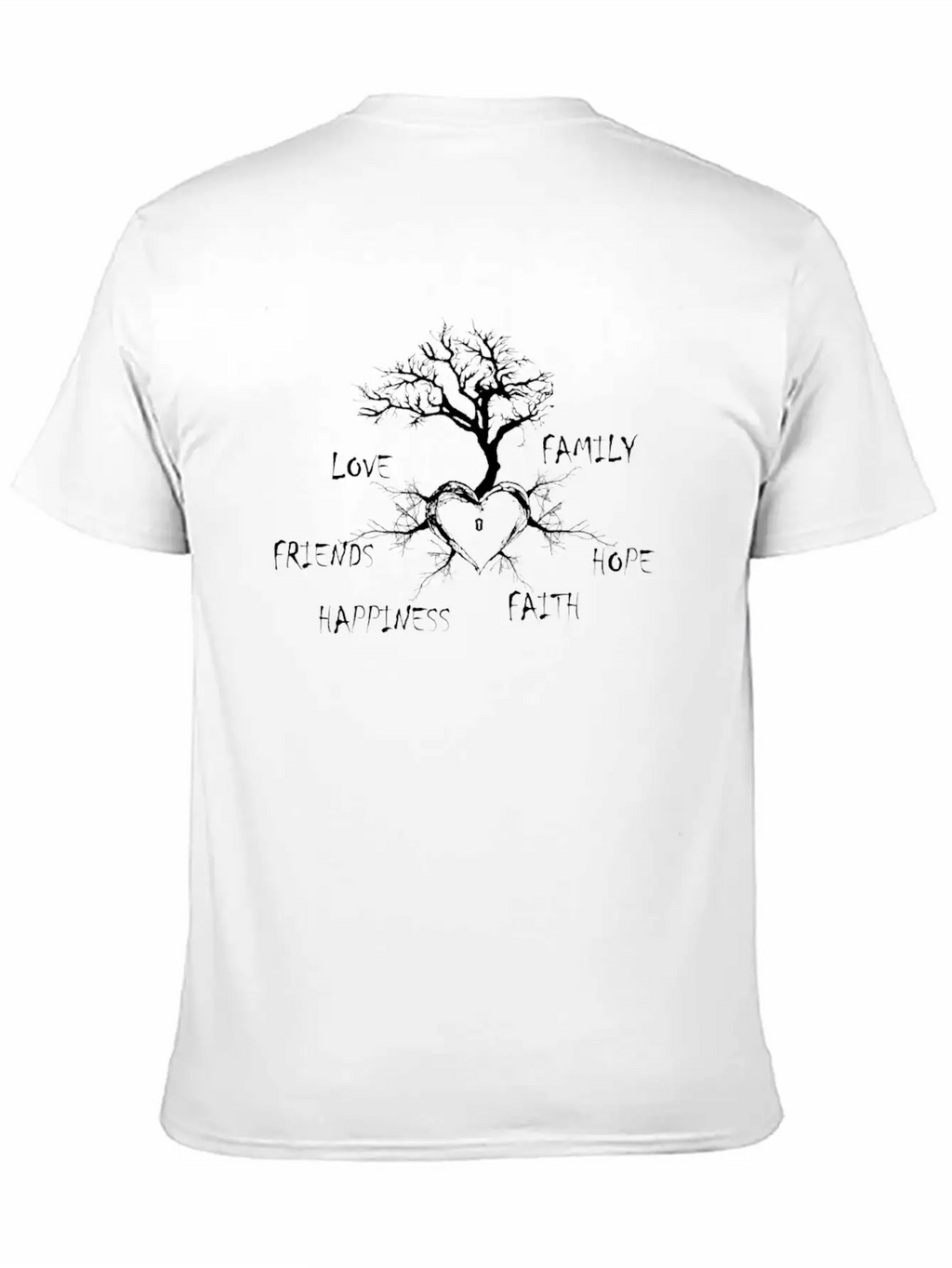 Key Of My Heart Unisex Short Sleeve Soft Cotton T-Shirt – Casual Everyday Wear