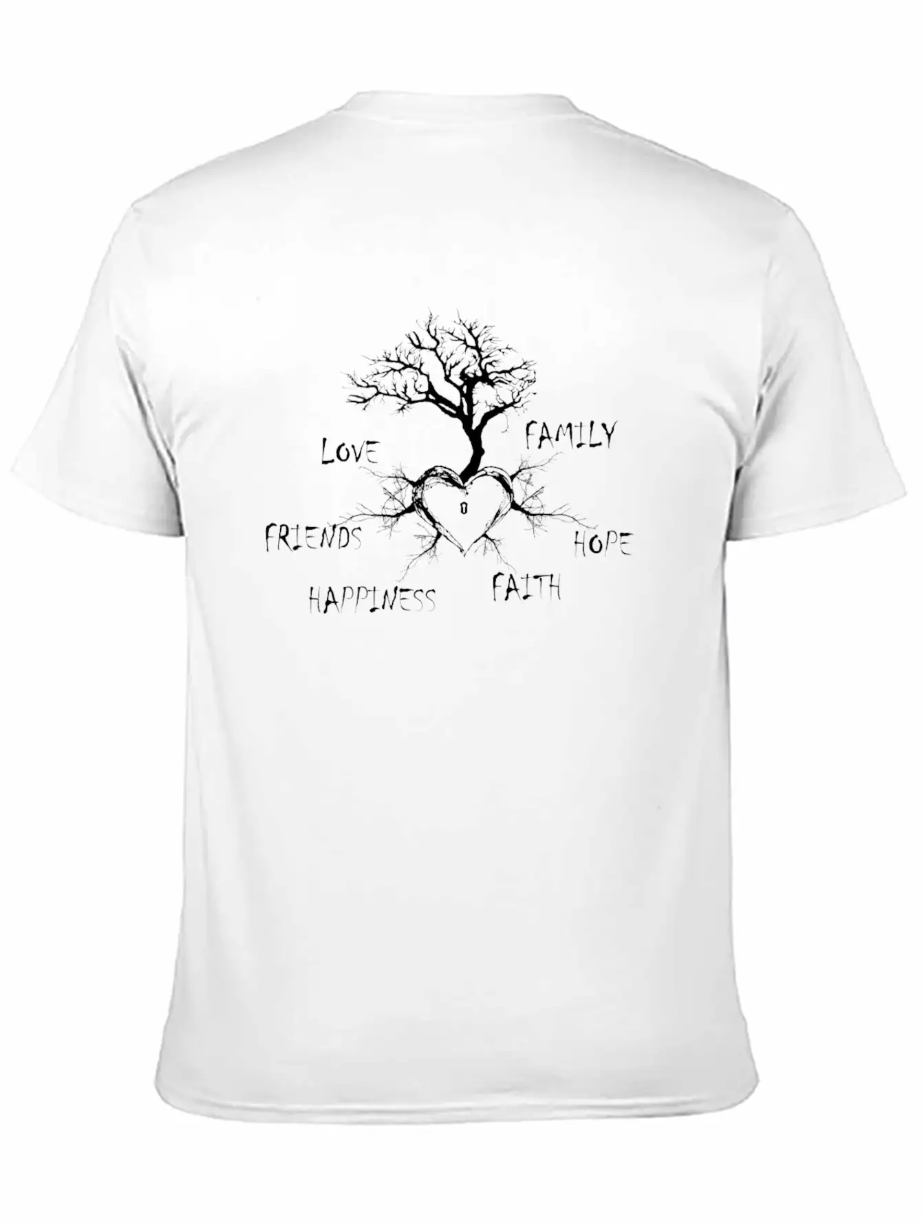 Key Of My Heart Unisex Short Sleeve Soft Cotton T-Shirt – Casual Everyday Wear