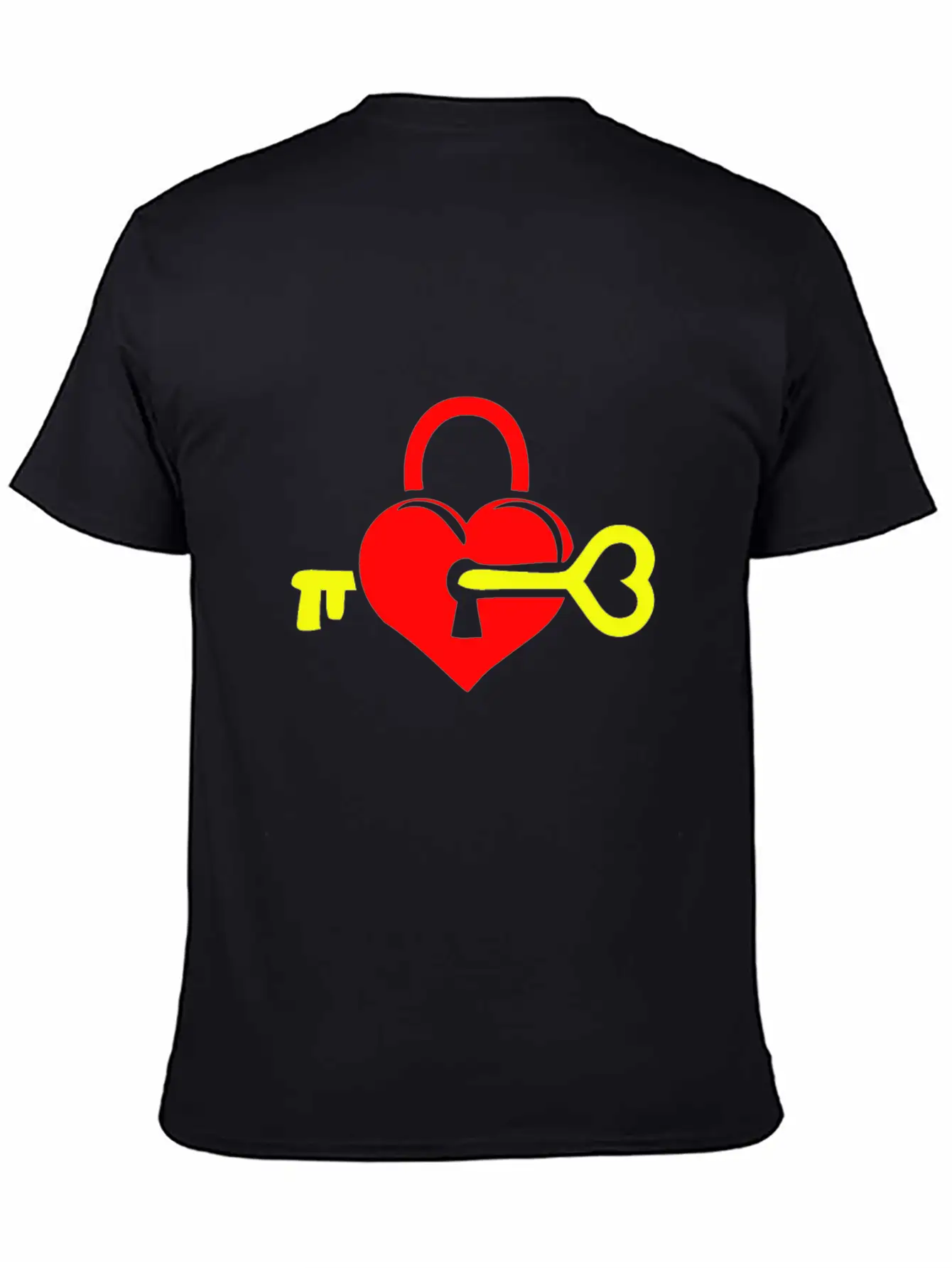 Key To Your Heart Unisex Casual T-Shirt – Clean Design For Daily Comfort