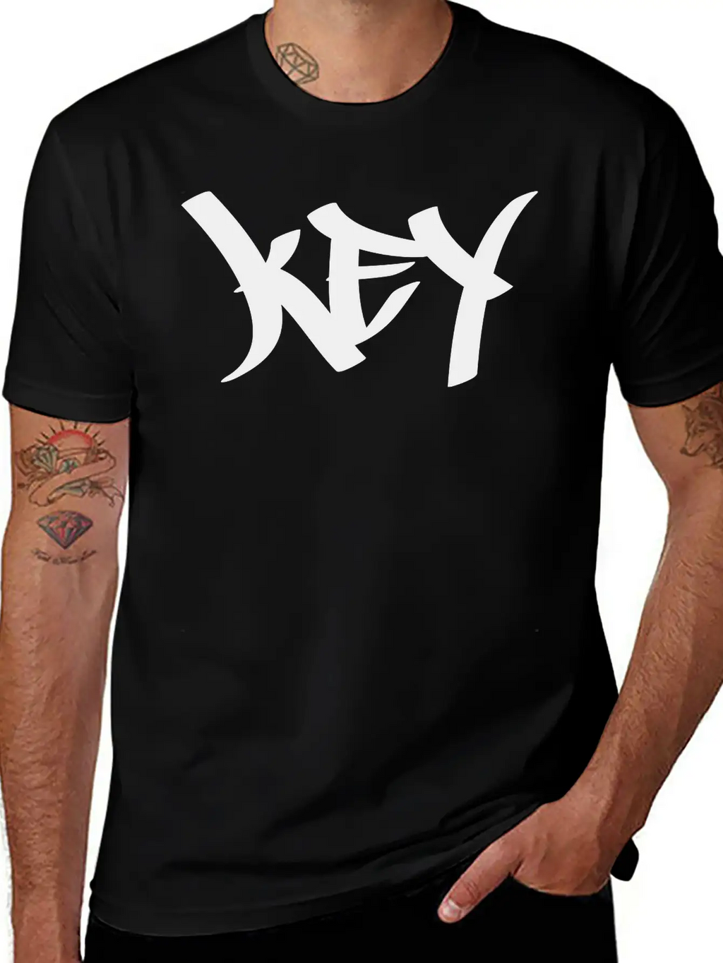 Key Unisex Casual T-Shirt – Clean Design For Daily Comfort
