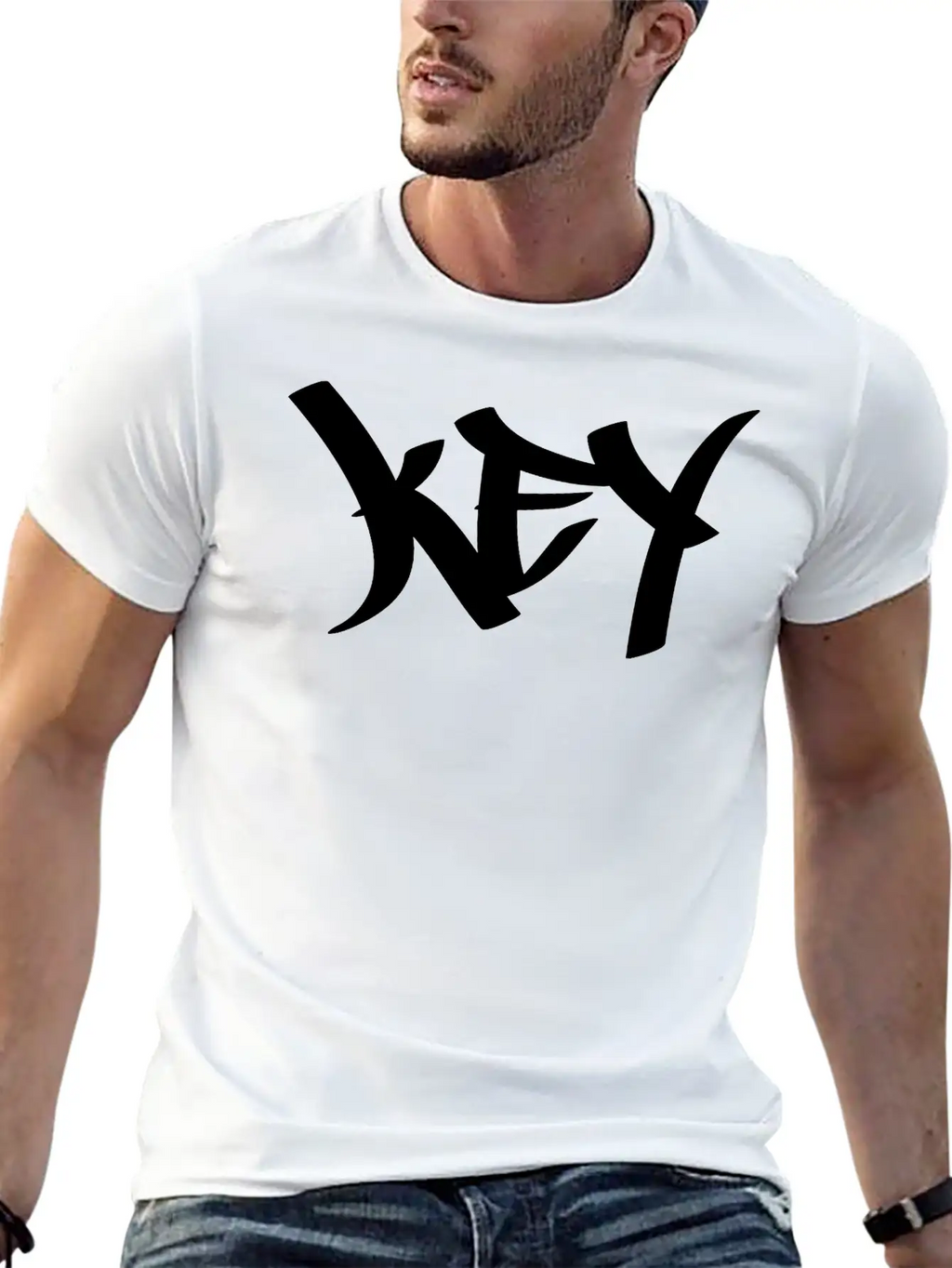 Key Unisex Casual T-Shirt – Clean Design For Daily Comfort