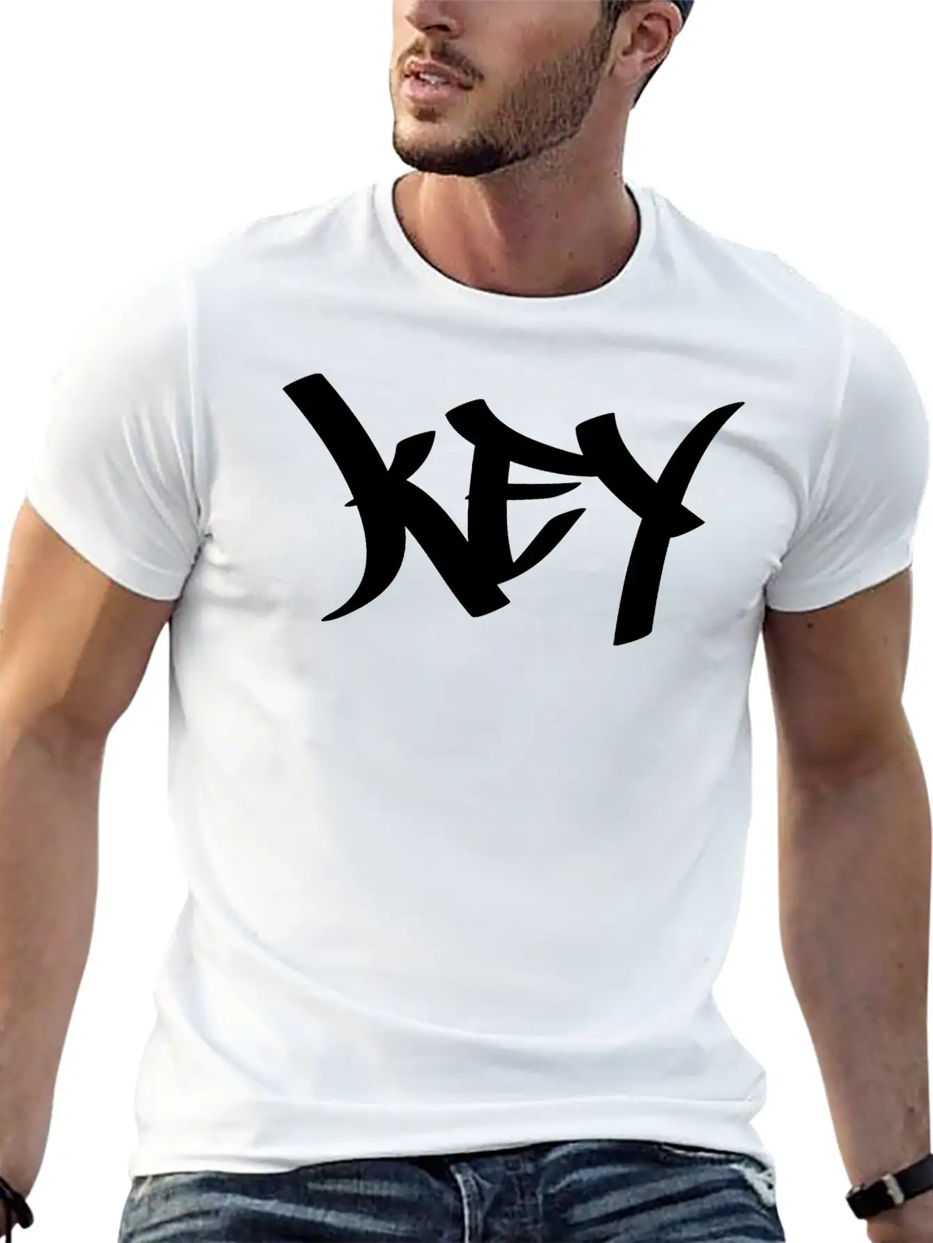 Key Unisex Casual T-Shirt – Clean Design For Daily Comfort