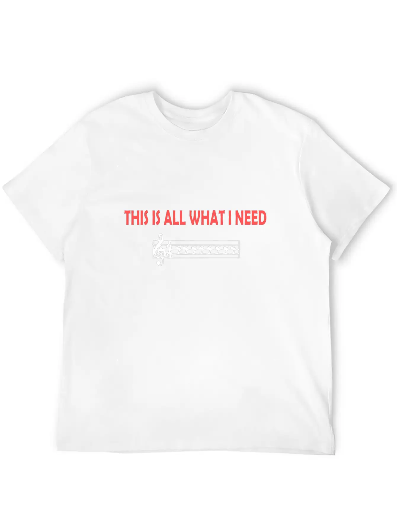 Keyboard Break, Reading Notes Saying Unisex Short Sleeve Soft Cotton T-Shirt – Casual Everyday Wear