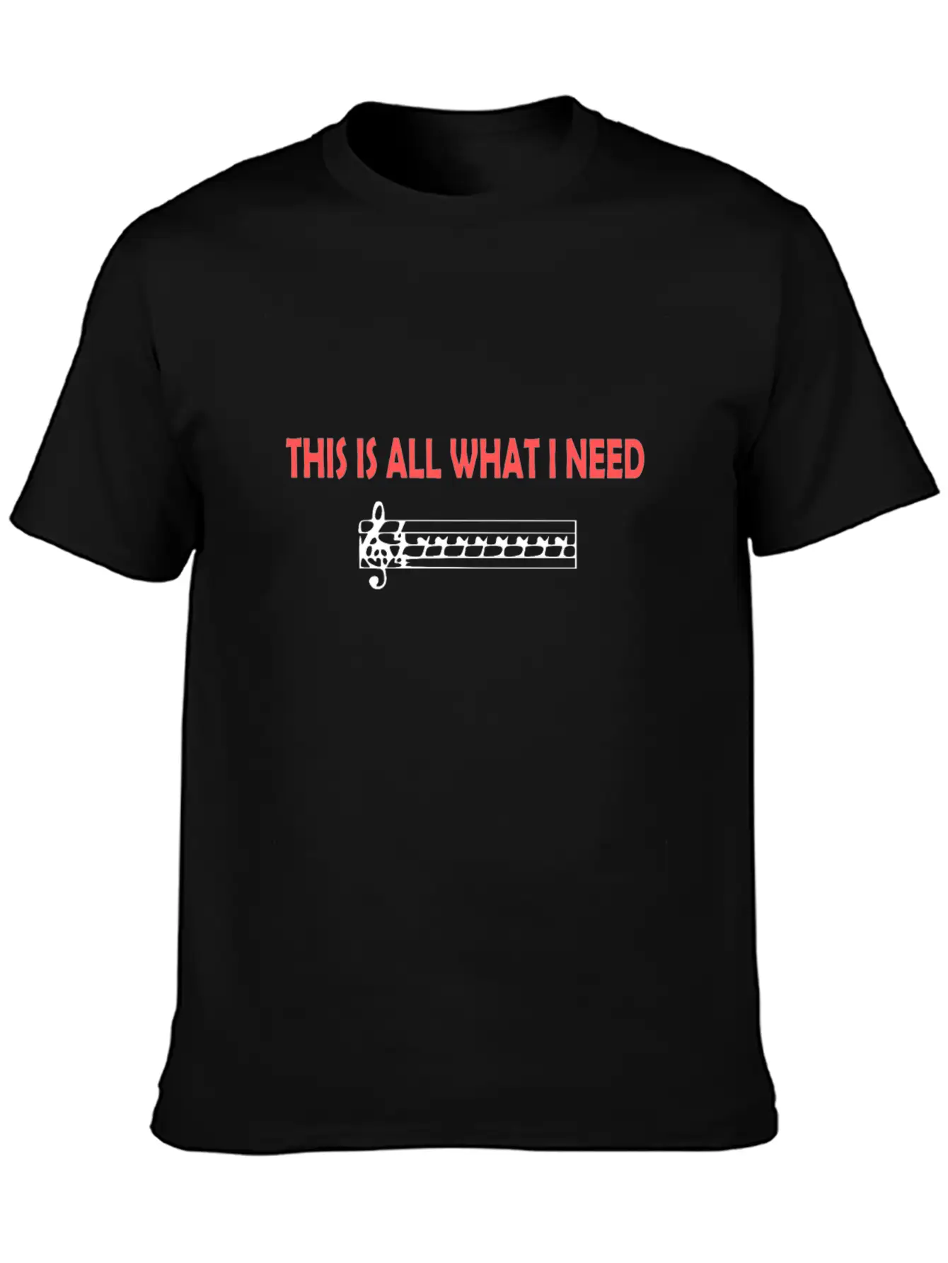 Keyboard Break, Reading Notes Saying Unisex Short Sleeve Soft Cotton T-Shirt – Casual Everyday Wear