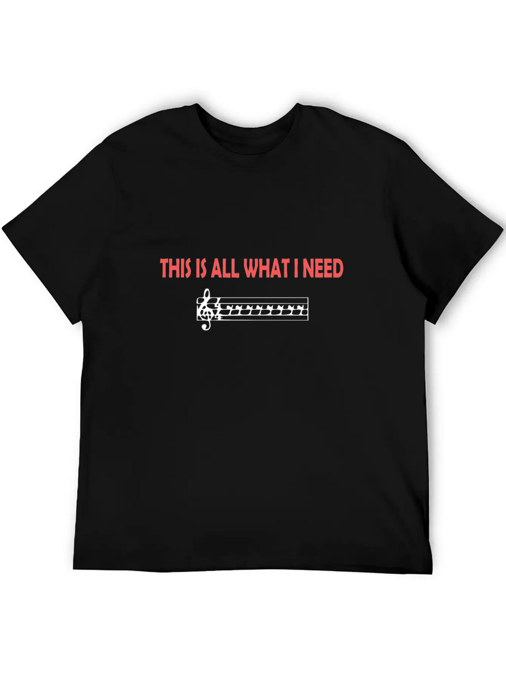 Keyboard Break, Reading Notes Saying Unisex Short Sleeve Soft Cotton T-Shirt – Casual Everyday Wear