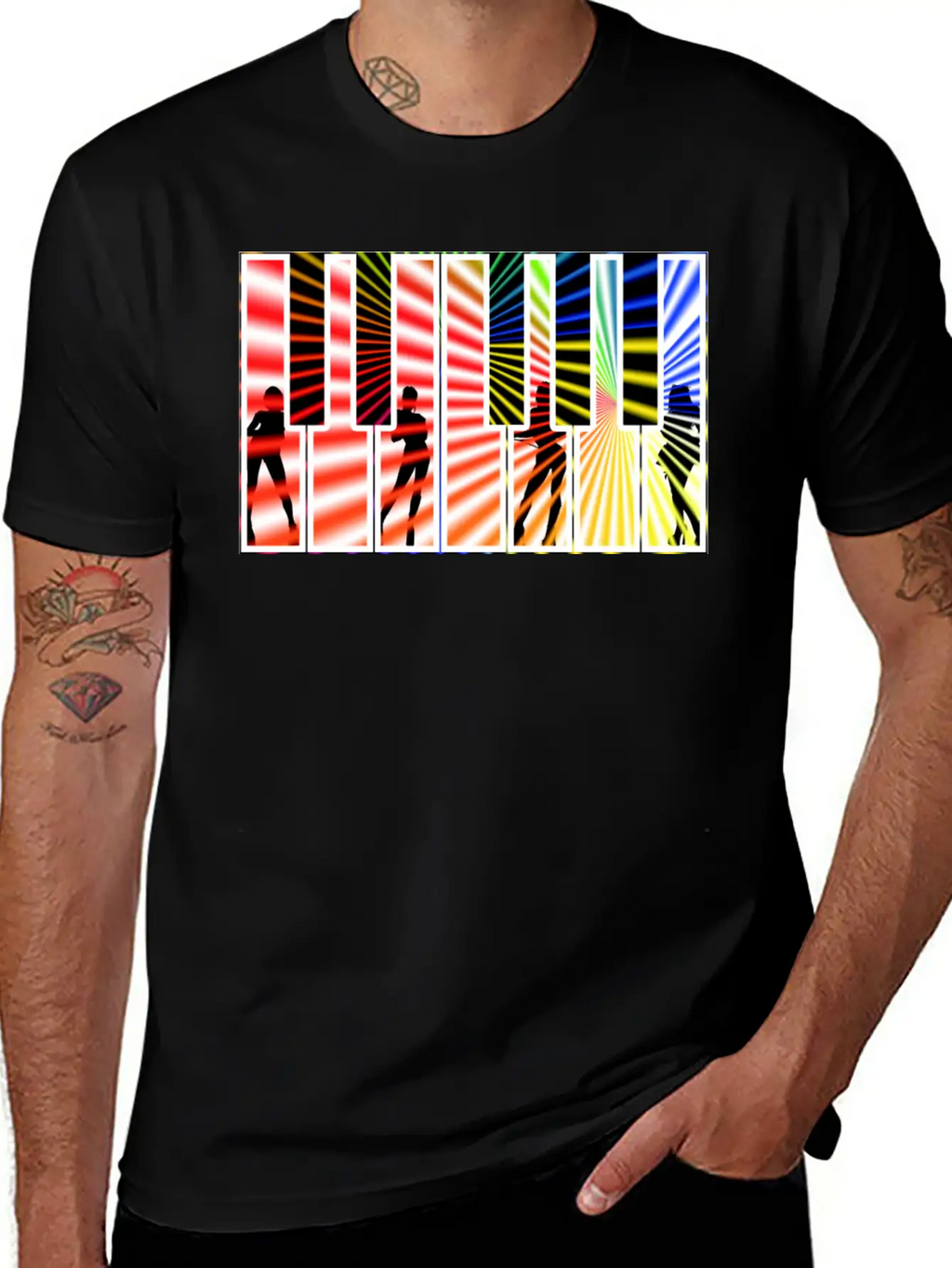 Keyboard Classic Fit Graphic Tee For Daily Comfort – Unisex Cotton Shirt