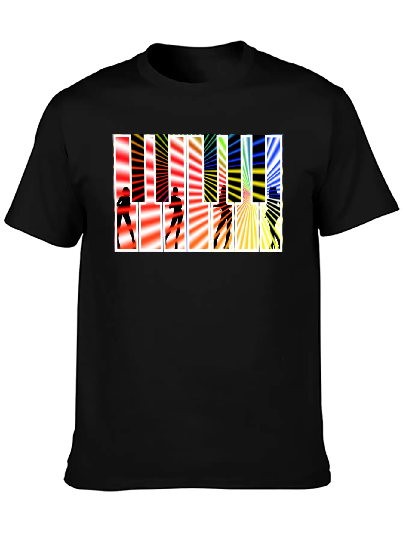 Keyboard Classic Fit Graphic Tee For Daily Comfort – Unisex Cotton Shirt