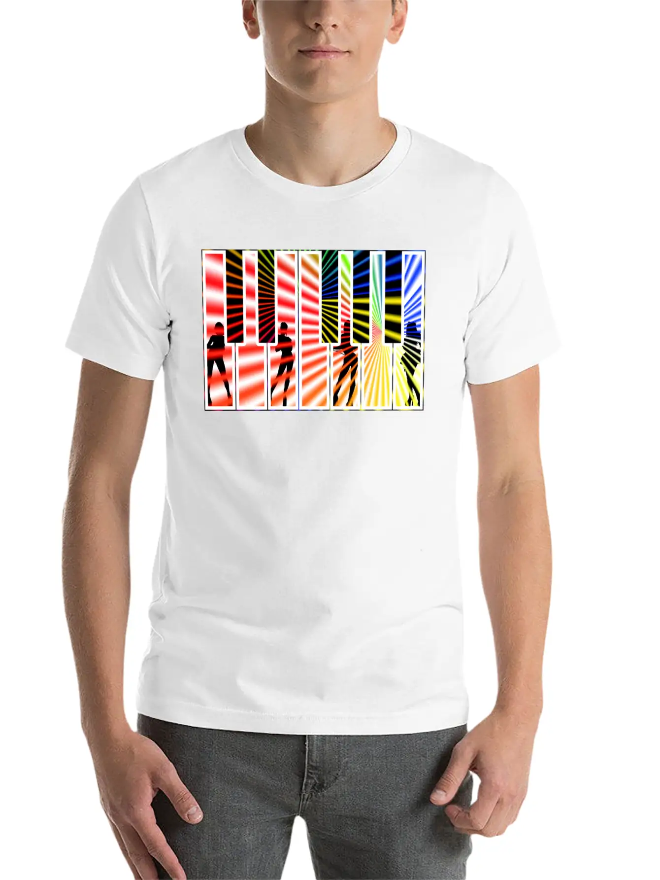 Keyboard Classic Fit Graphic Tee For Daily Comfort – Unisex Cotton Shirt