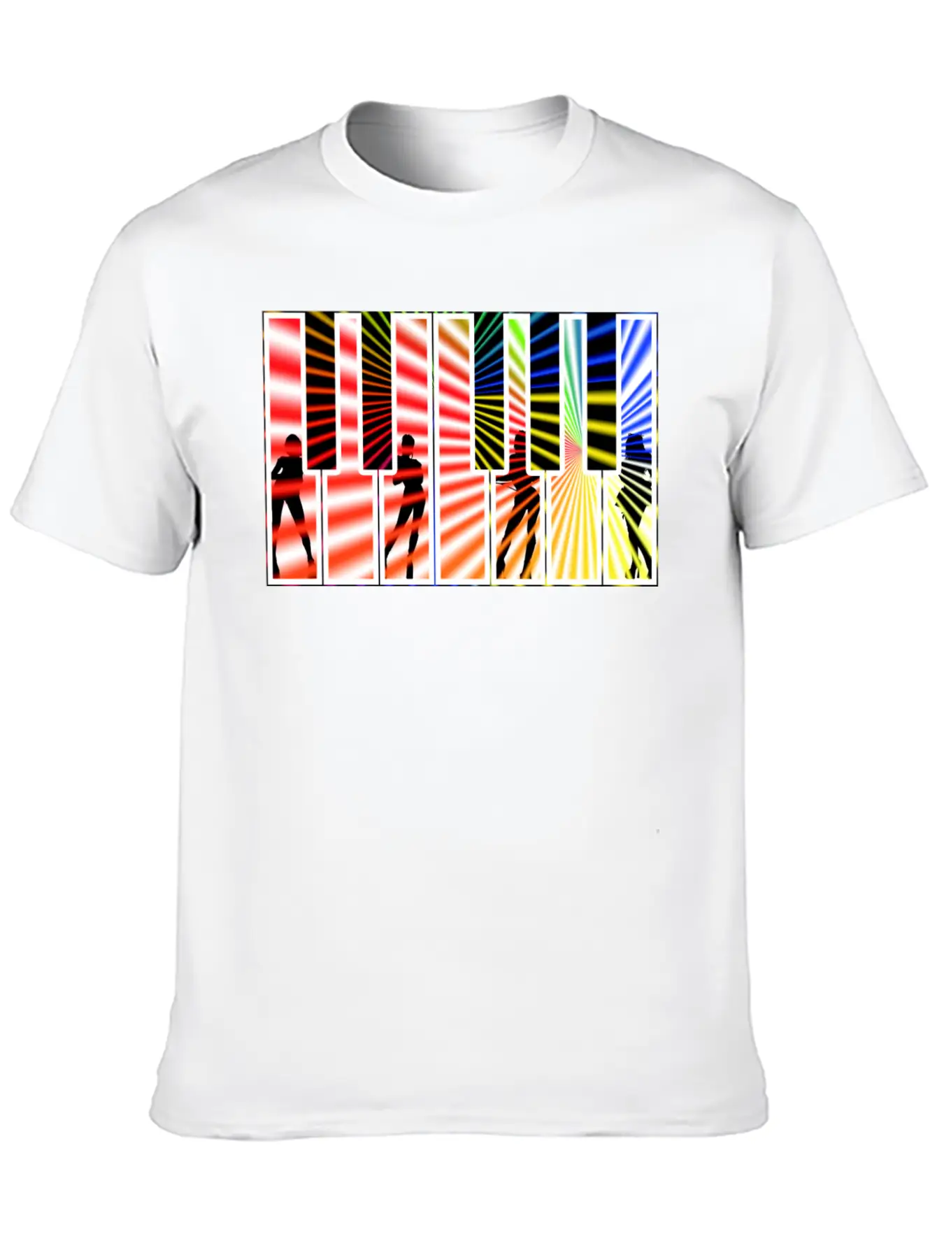 Keyboard Classic Fit Graphic Tee For Daily Comfort – Unisex Cotton Shirt