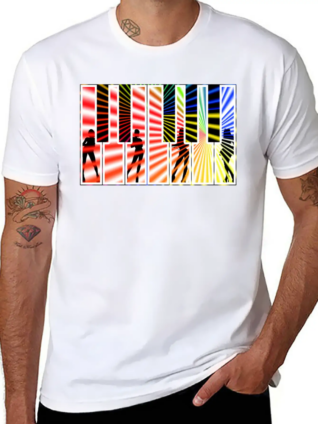 Keyboard Classic Fit Graphic Tee For Daily Comfort – Unisex Cotton Shirt