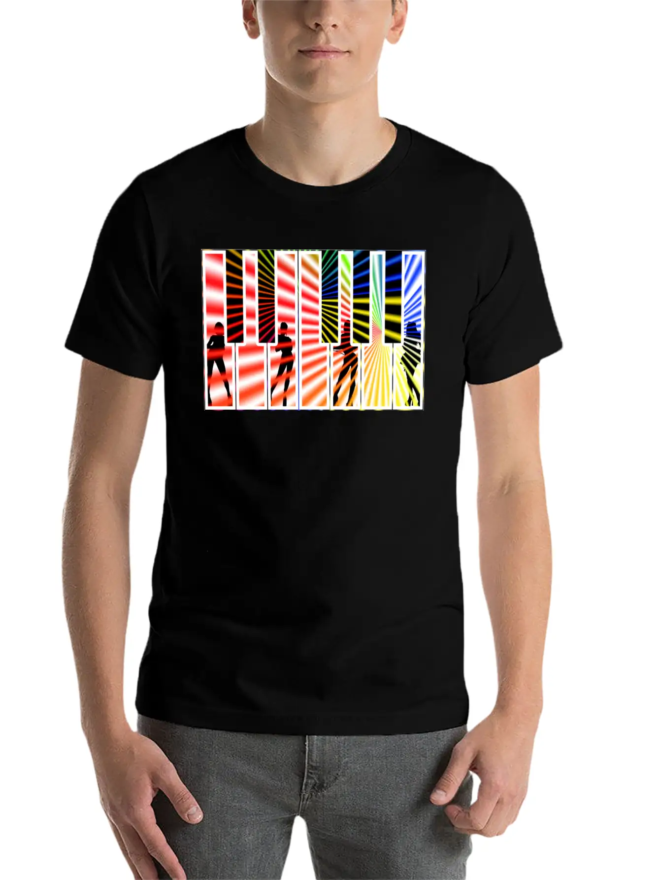 Keyboard Classic Fit Graphic Tee For Daily Comfort – Unisex Cotton Shirt