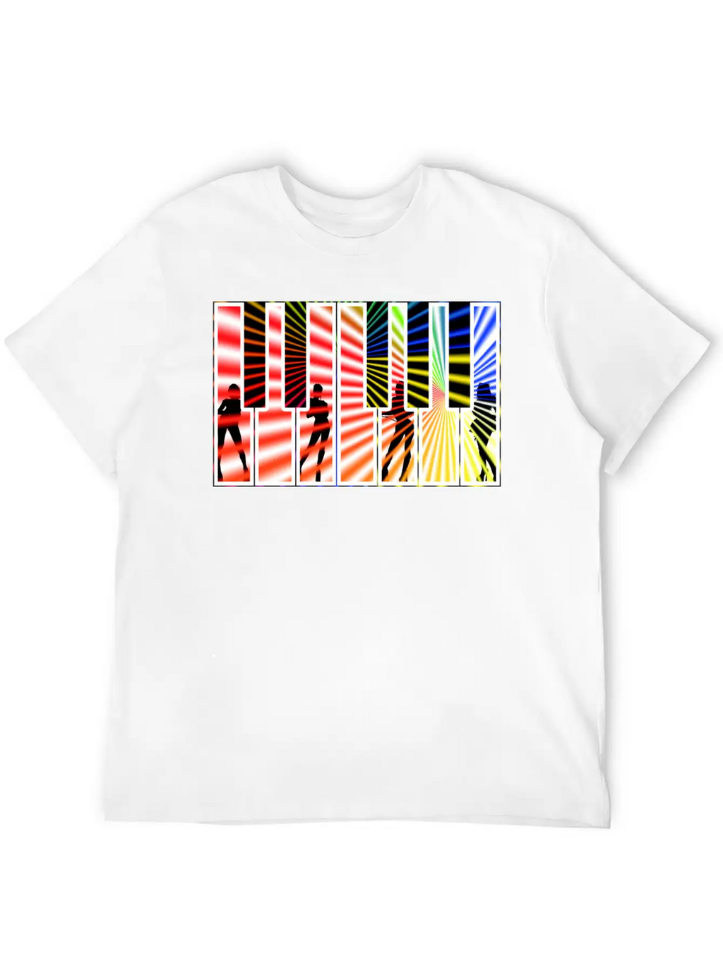 Keyboard Classic Fit Graphic Tee For Daily Comfort – Unisex Cotton Shirt