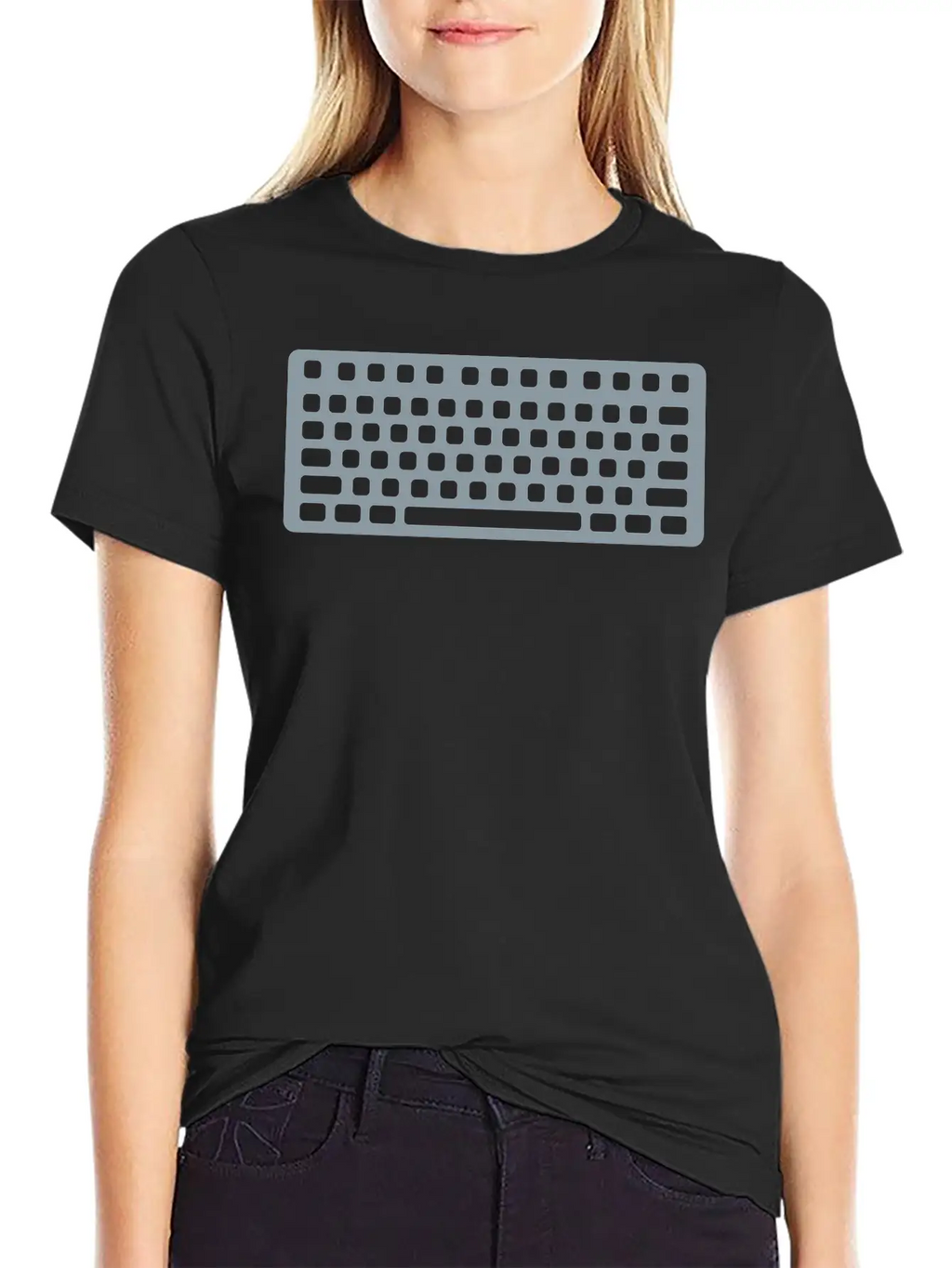Keyboard Stylish Everyday T-Shirt – Unisex Basic Cotton Tee