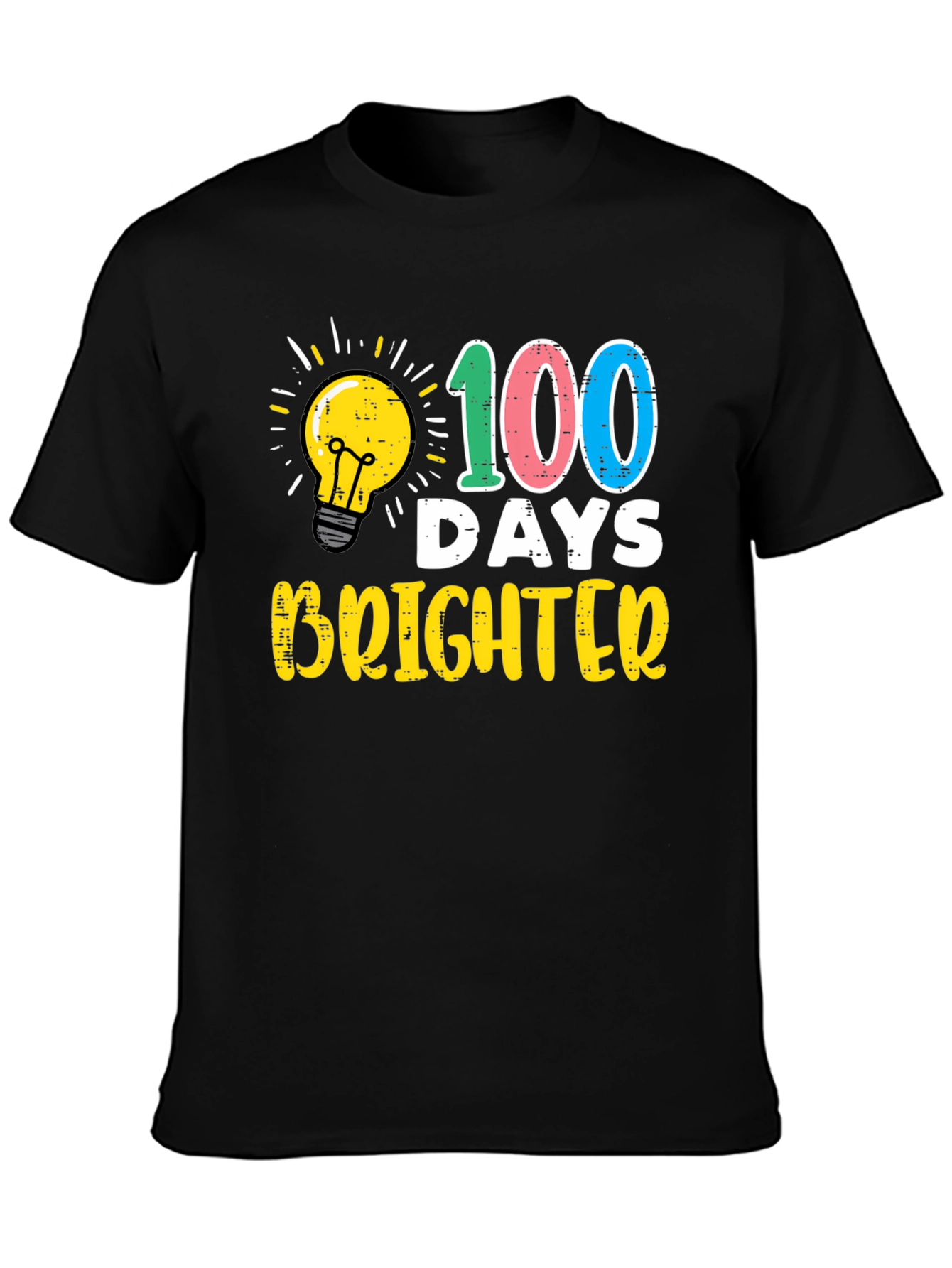 100 Days Brighter Teacher T-Shirt