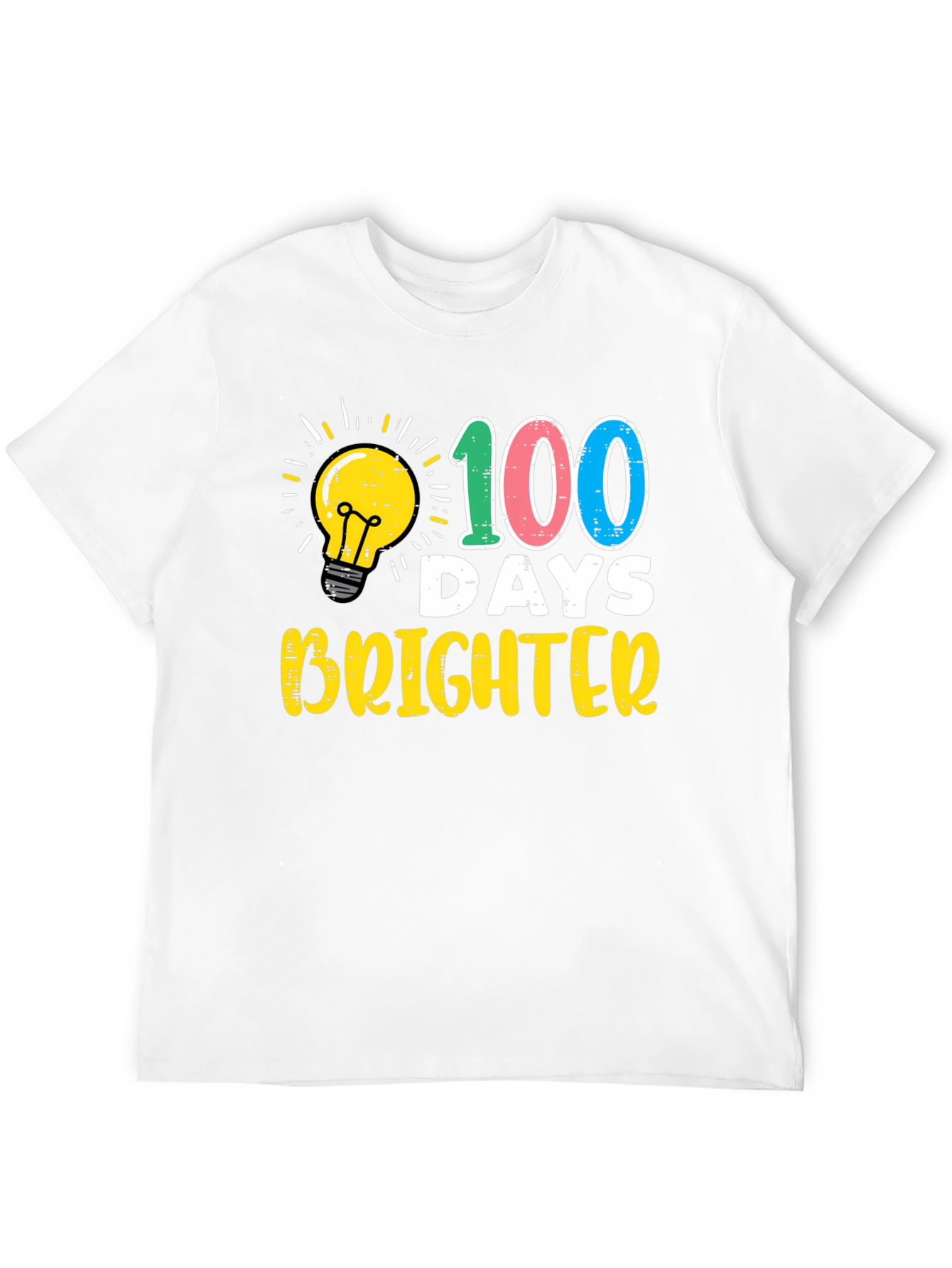 100 Days Brighter Teacher T-Shirt