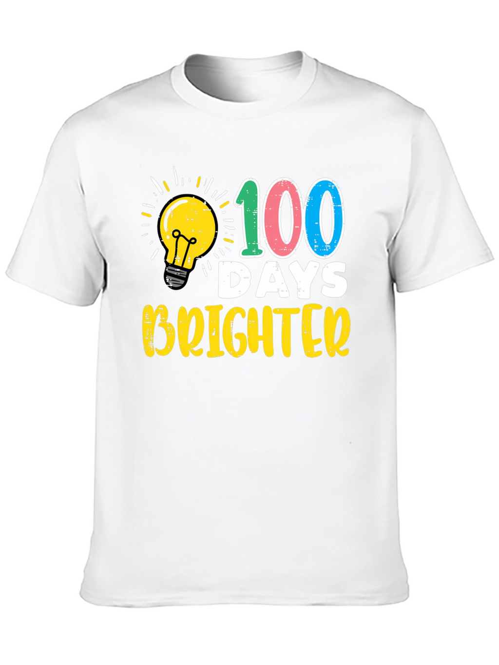 100 Days Brighter Teacher T-Shirt